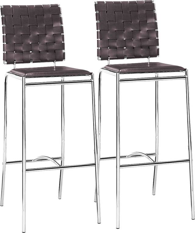 Keiko Espresso Barstool, Set of 2 - Thumbnail - Image 1