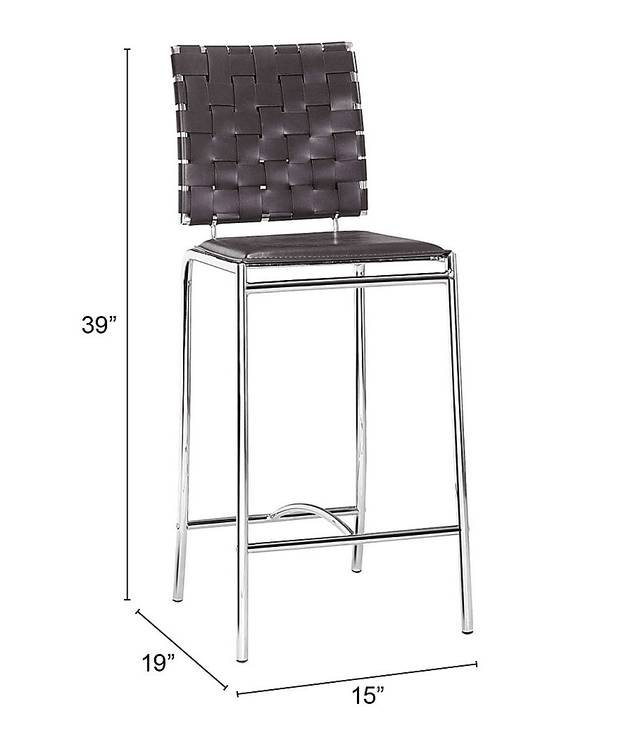 Keiko Espresso Counter Height, Set of 2 - Thumbnail - Image 5