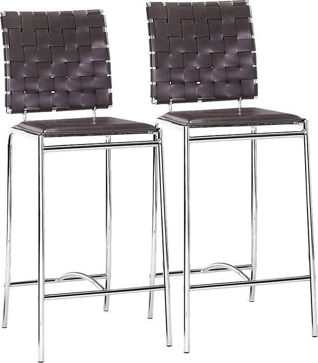 Keiko Espresso Counter Height, Set of 2 - Thumbnail - Image 1
