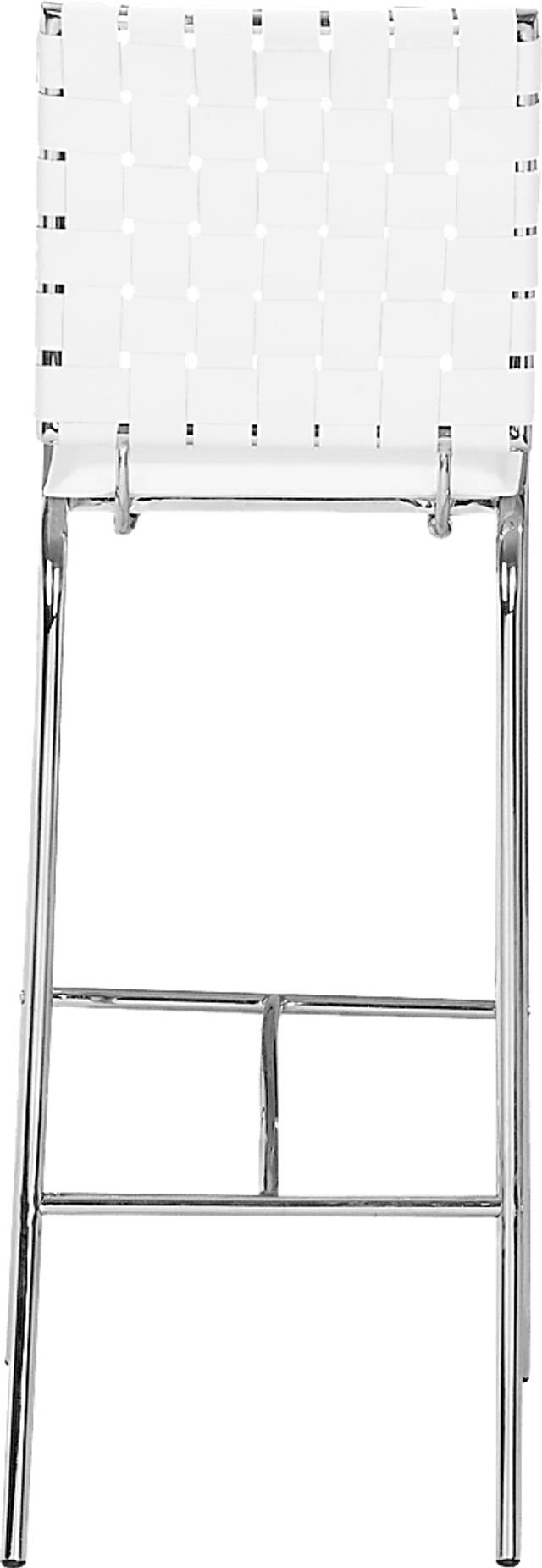 Keiko White Barstool, Set of 2 - Thumbnail - Image 4