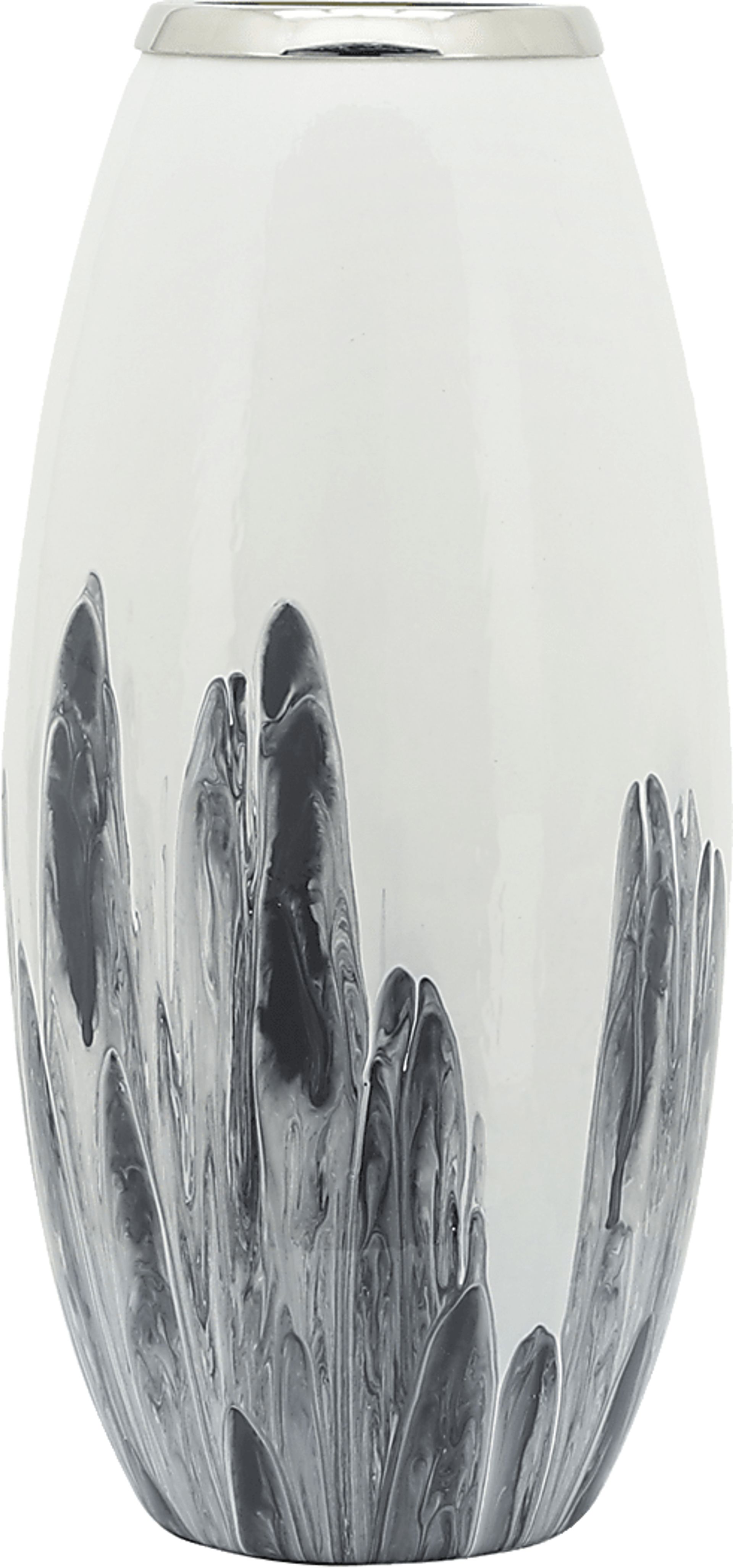 Keiland White 18in. Vase - Image 2