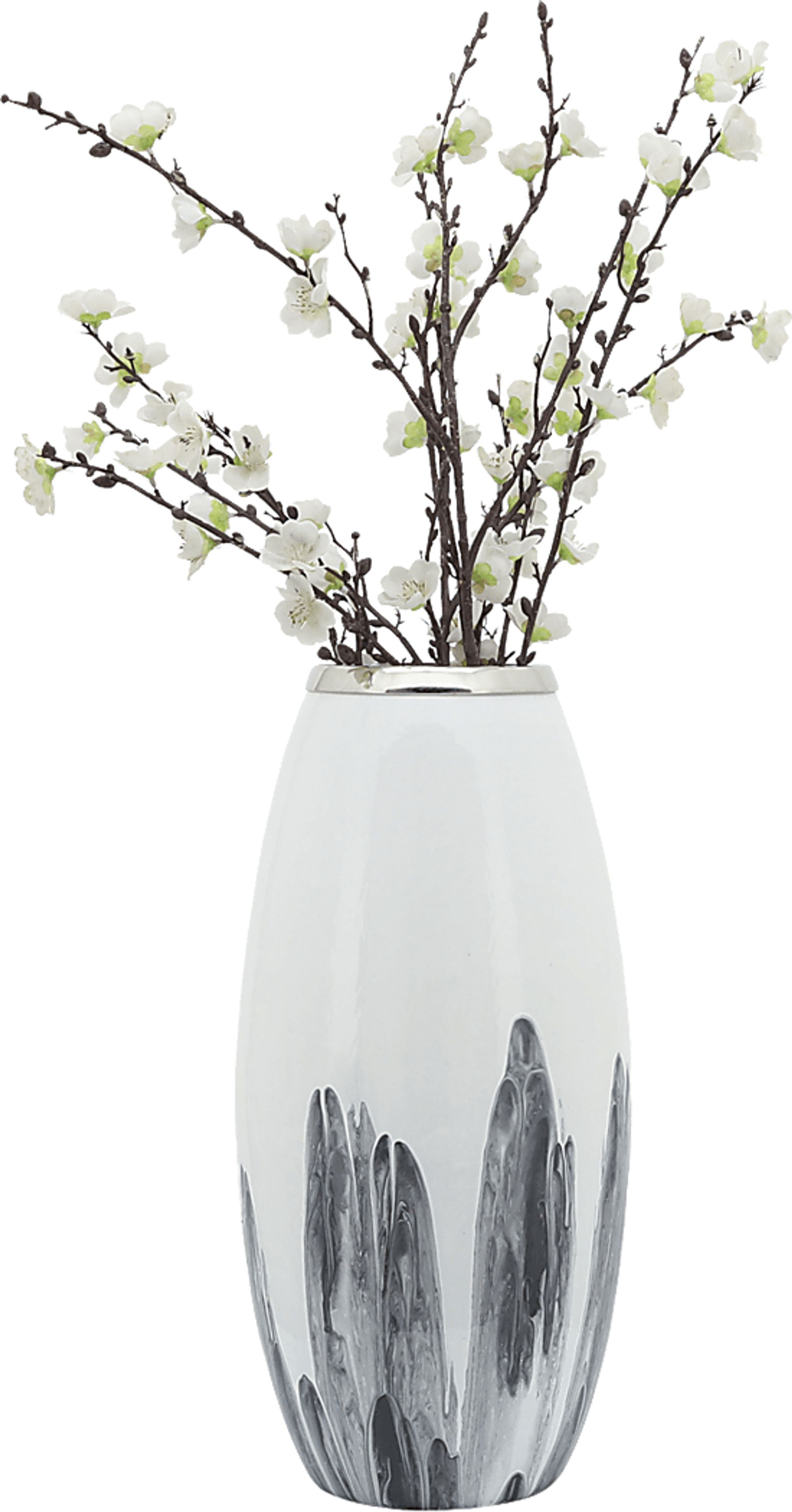 Keiland White 18in. Vase - Image 7