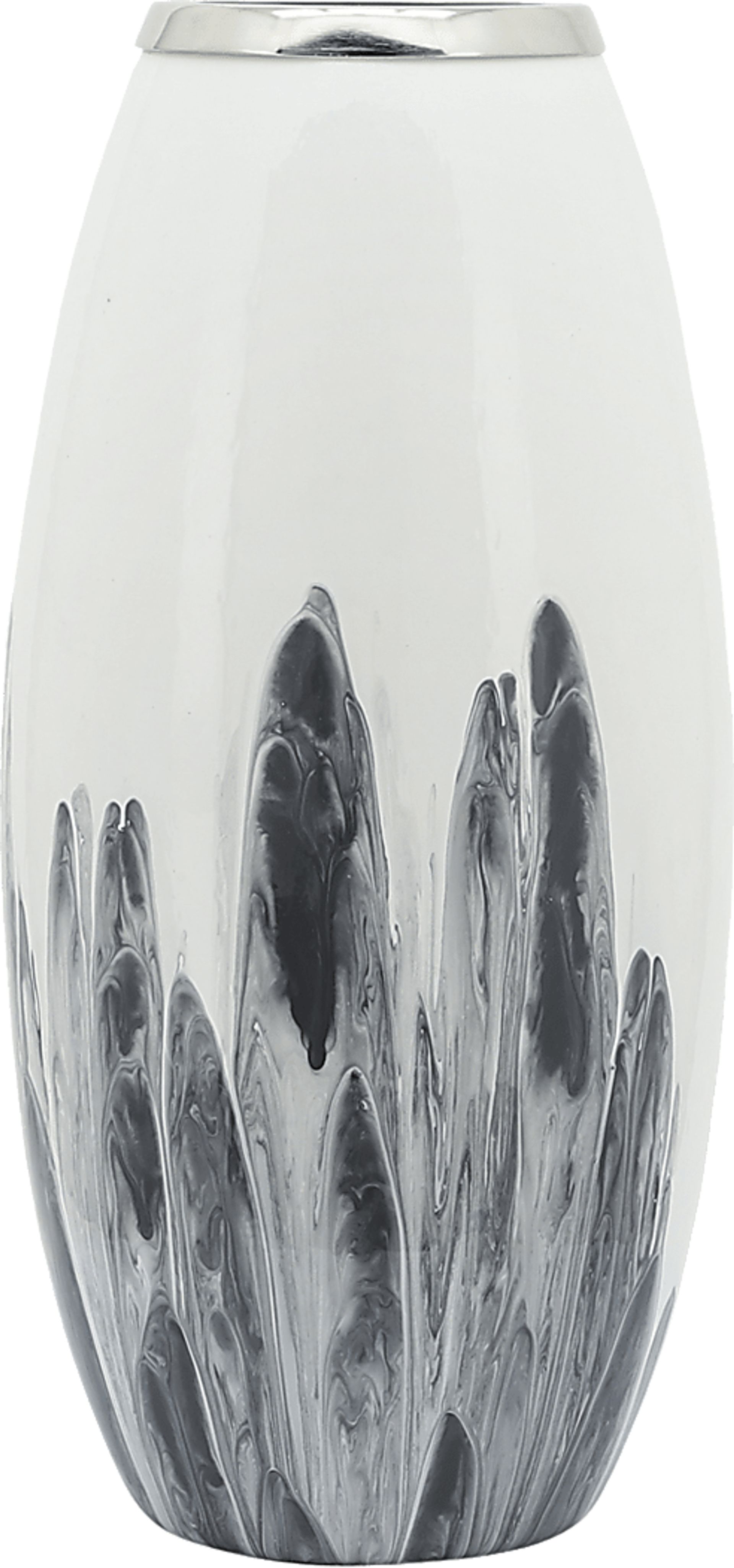 Keiland White 18in. Vase - Image 1