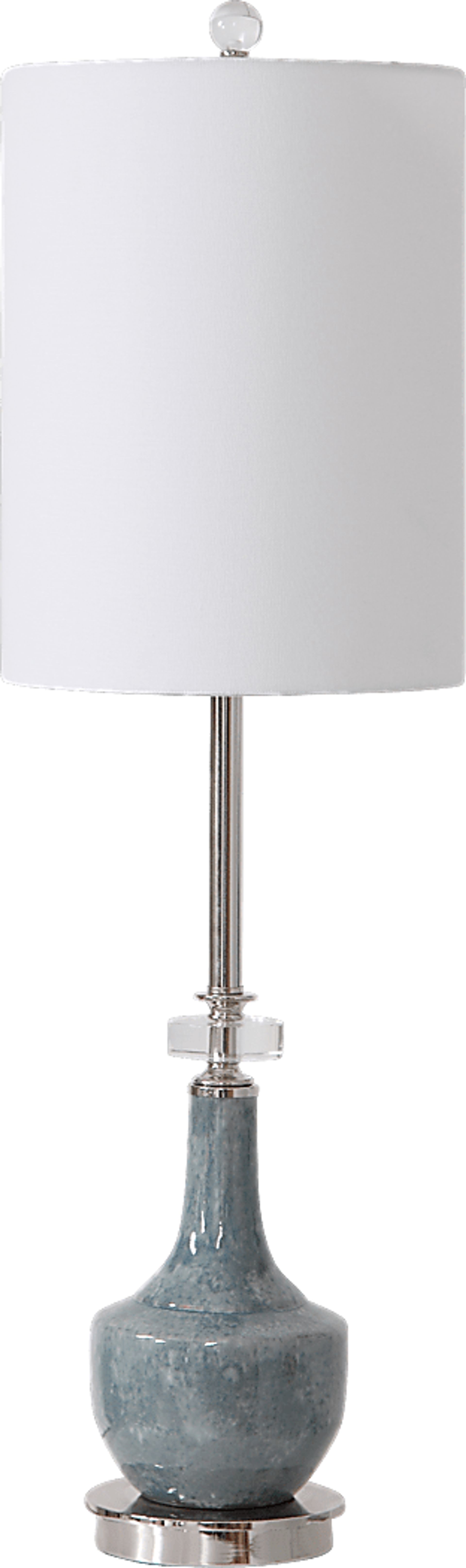 Keith Avenue Blue Lamp - Image 1