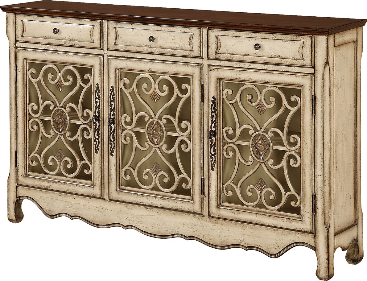 Keithshire Cream Accent Cabinet