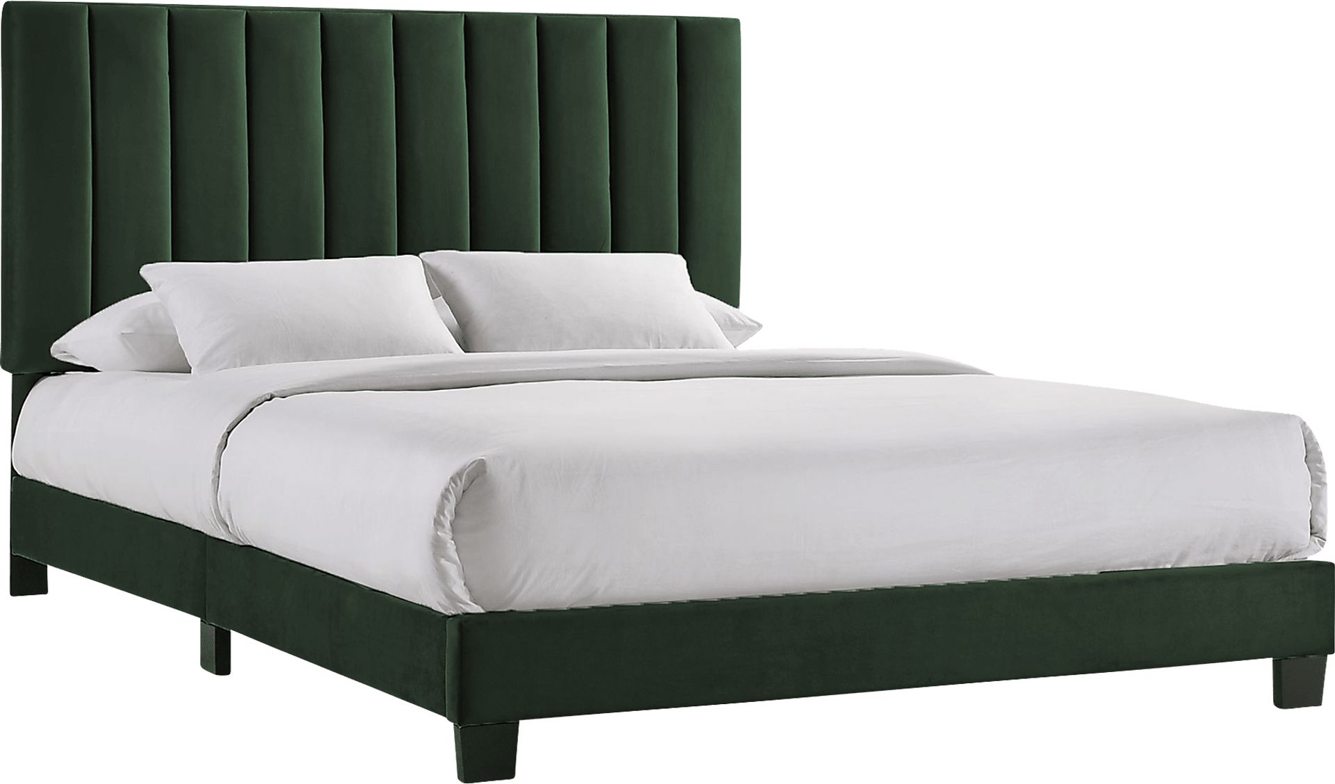 Kekoa Emerald 3 Pc Queen Platform Bed - Image 2