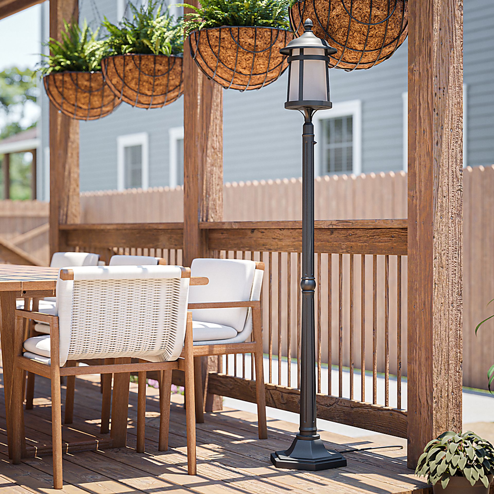 Kela Hills Black Floor Lamp - Image 7