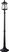 Kela Hills Black Floor Lamp