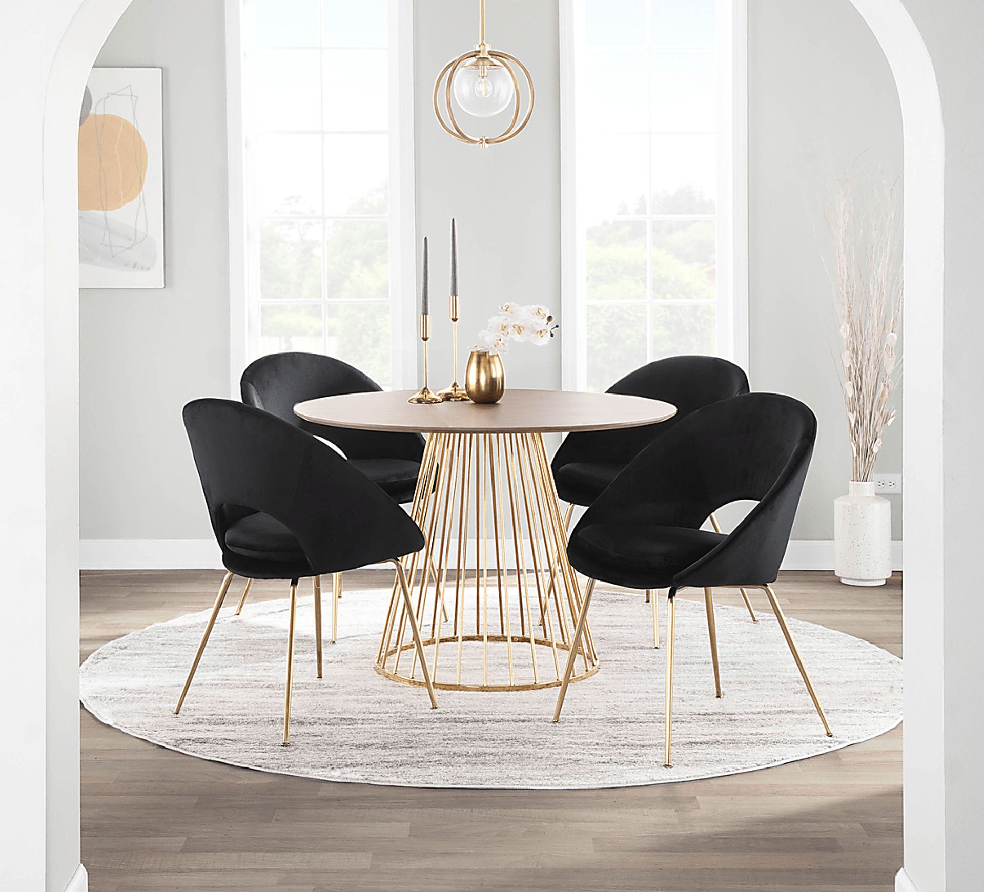 Kelann Black Side Chair, Set of 2 - Image 8