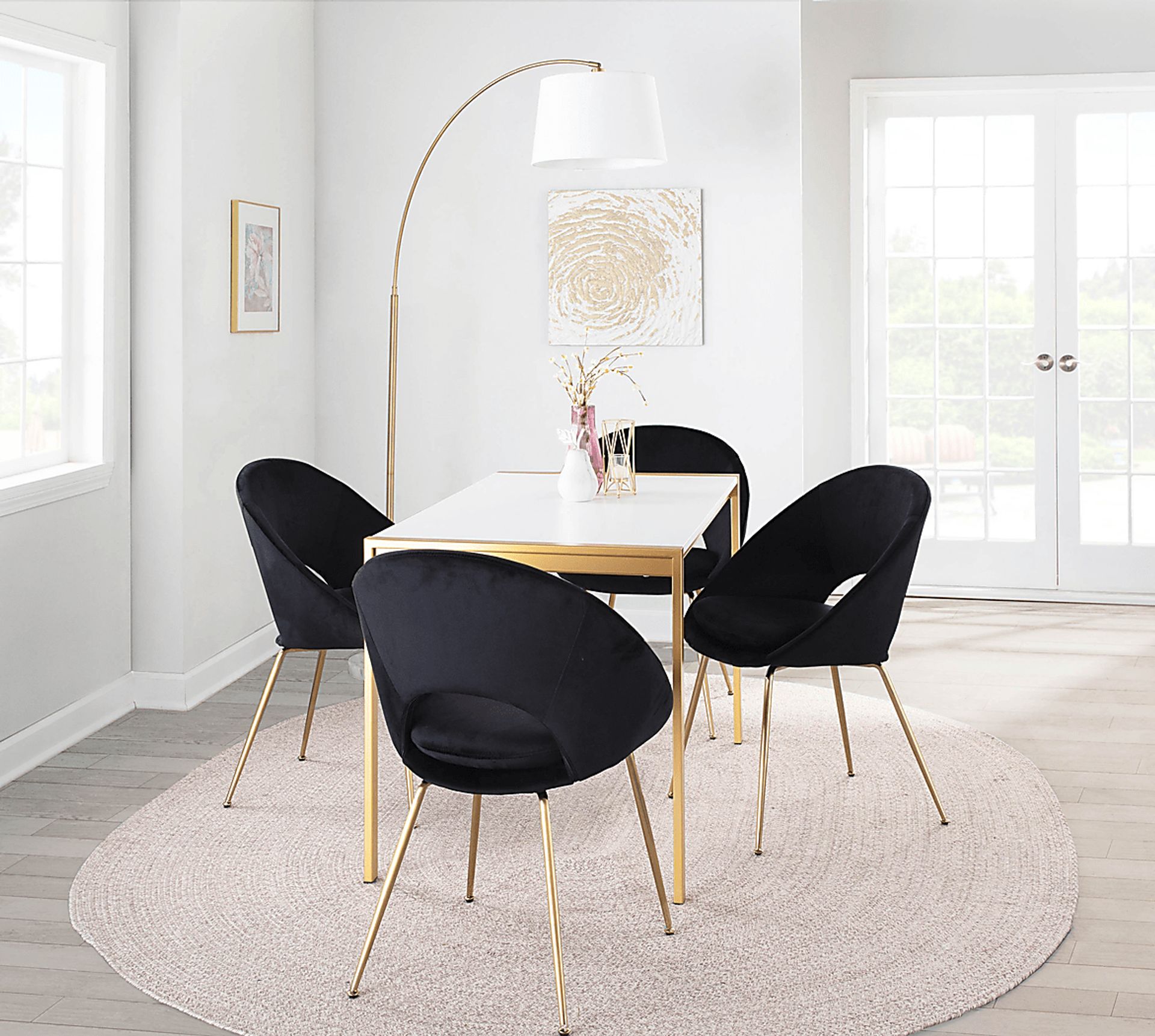 Kelann Black Side Chair, Set of 2 - Image 9
