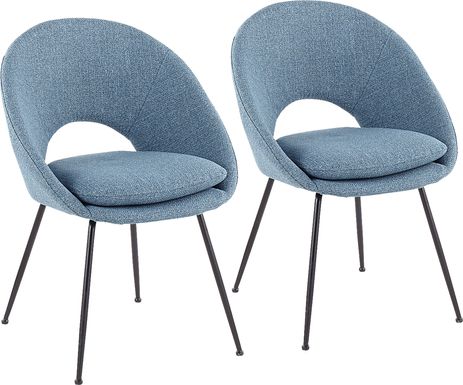 Kelann II Blue Dining Chair, Set of 2