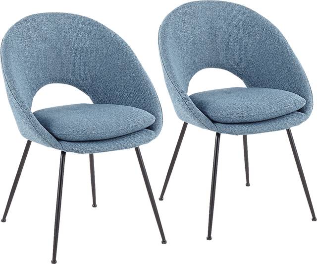 Kelann II Blue Dining Chair, Set of 2 - Thumbnail - Image 1