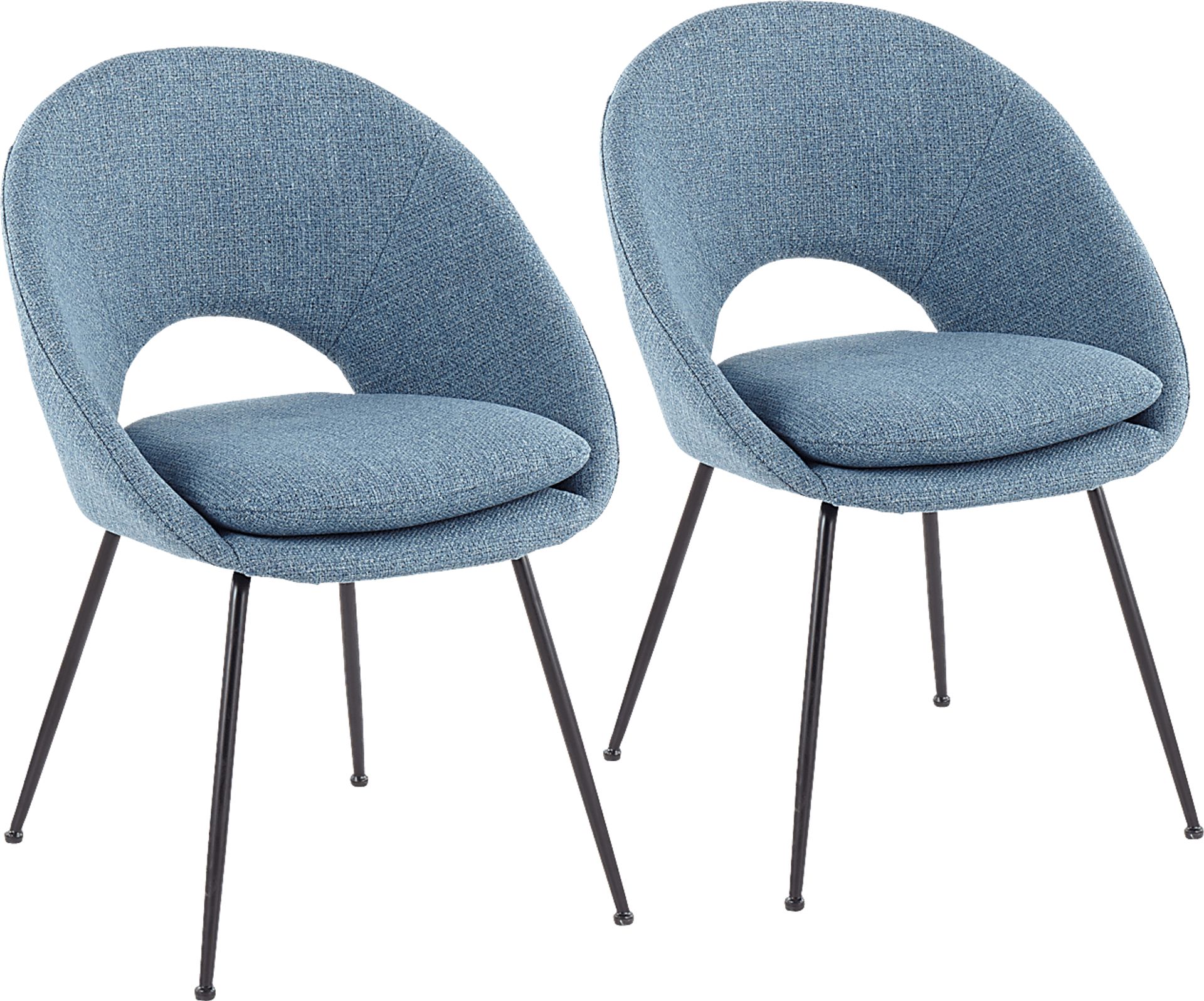 Kelann II Blue Dining Chair, Set of 2 - Image 1