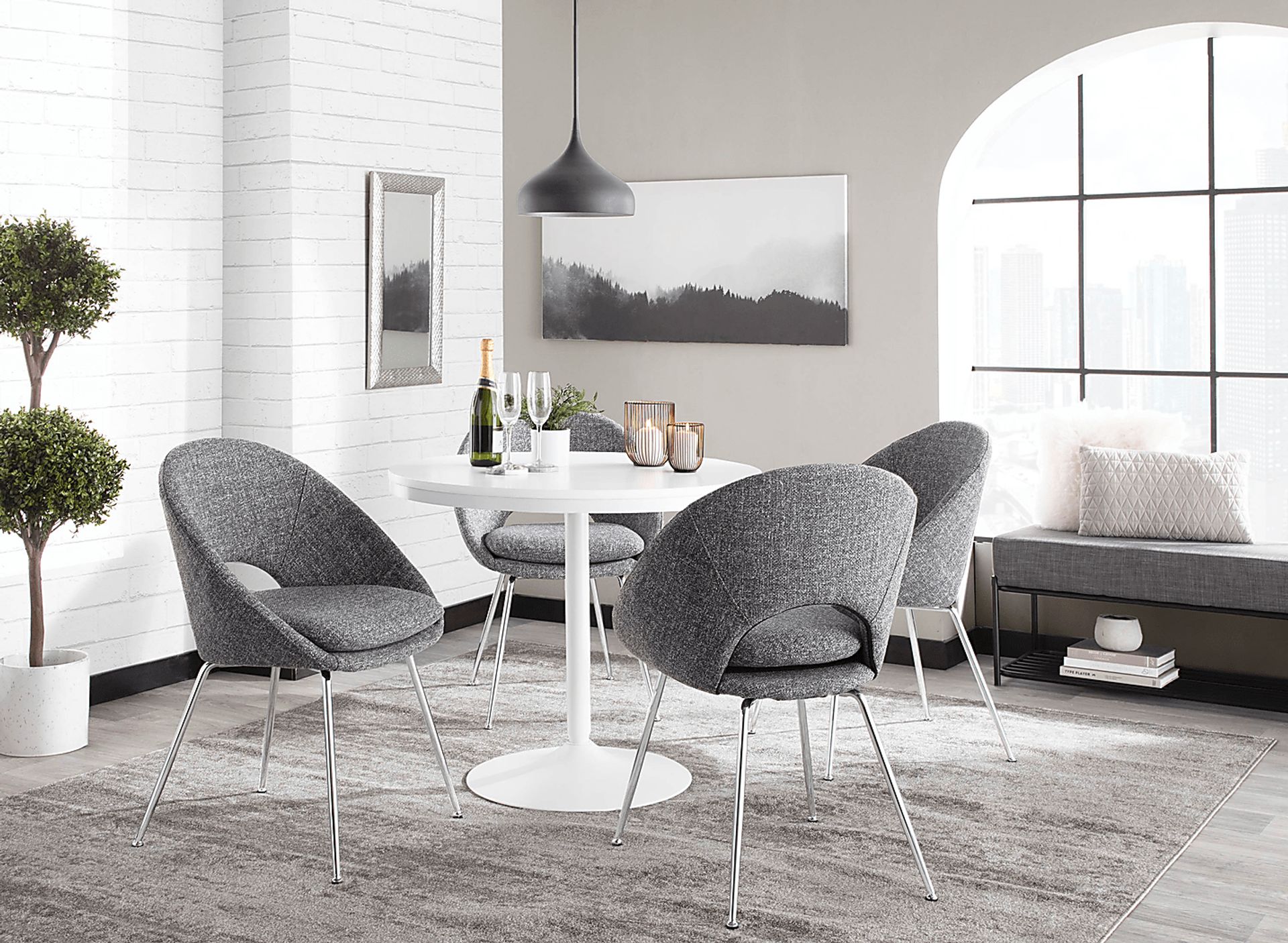 Kelann III Gray Dining Chair, Set of 2 - Image 9