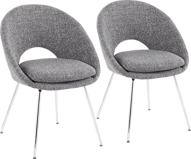 Kelann III Gray Dining Chair, Set of 2 - Thumbnail - Image 1