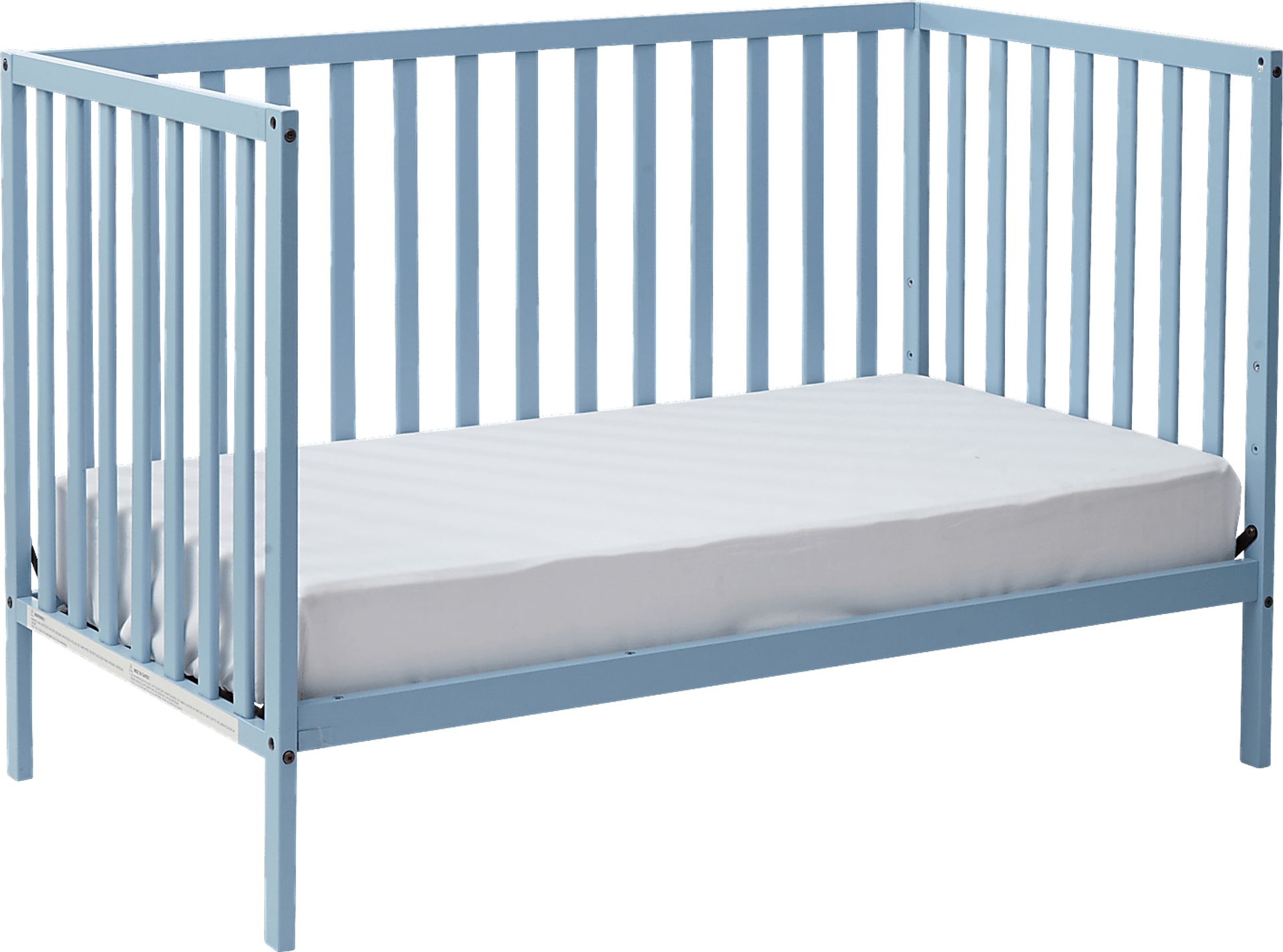 Kids Kelby Cove Blue Convertible Crib - Image 6