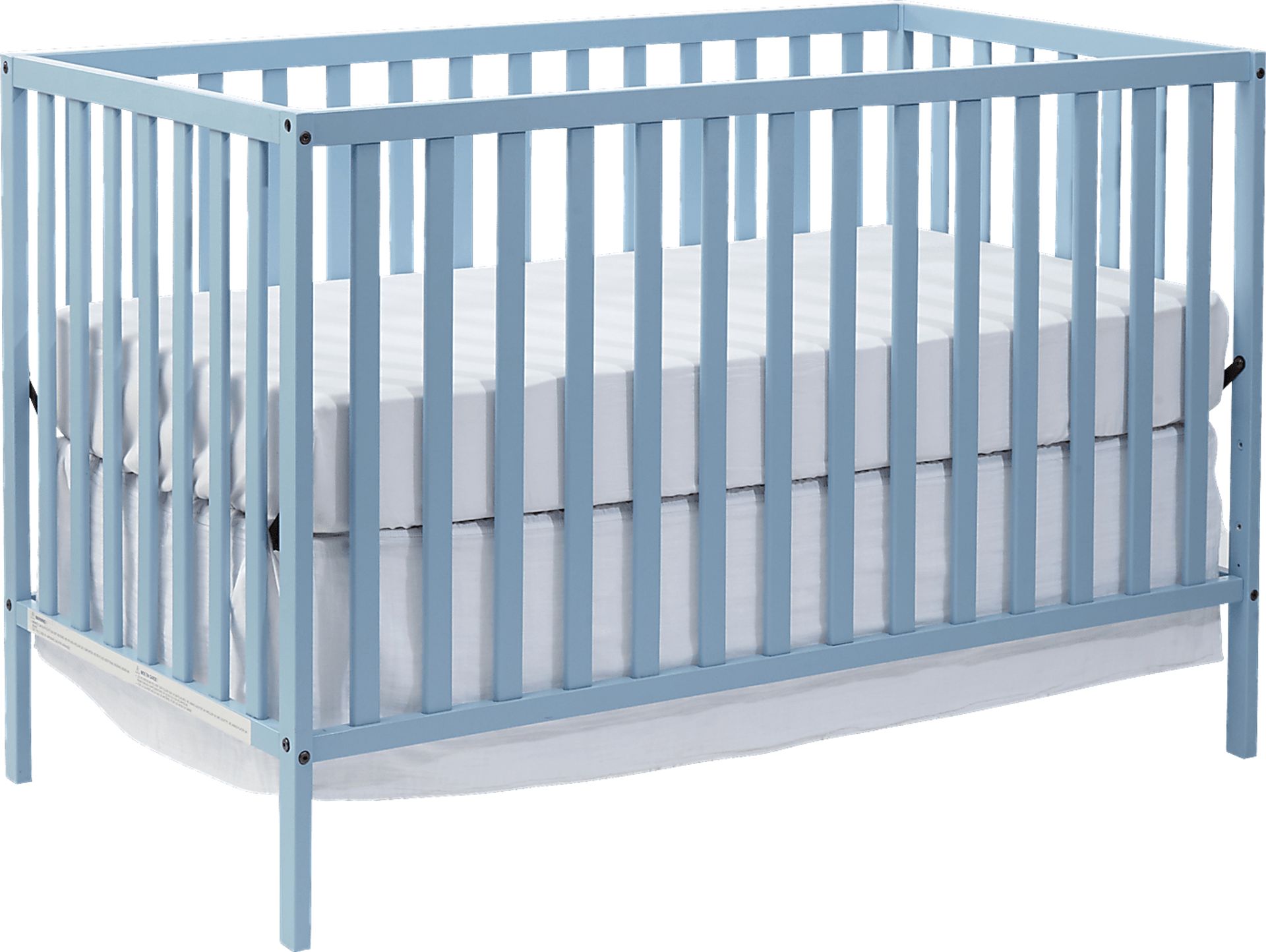 Kids Kelby Cove Blue Convertible Crib - Image 1