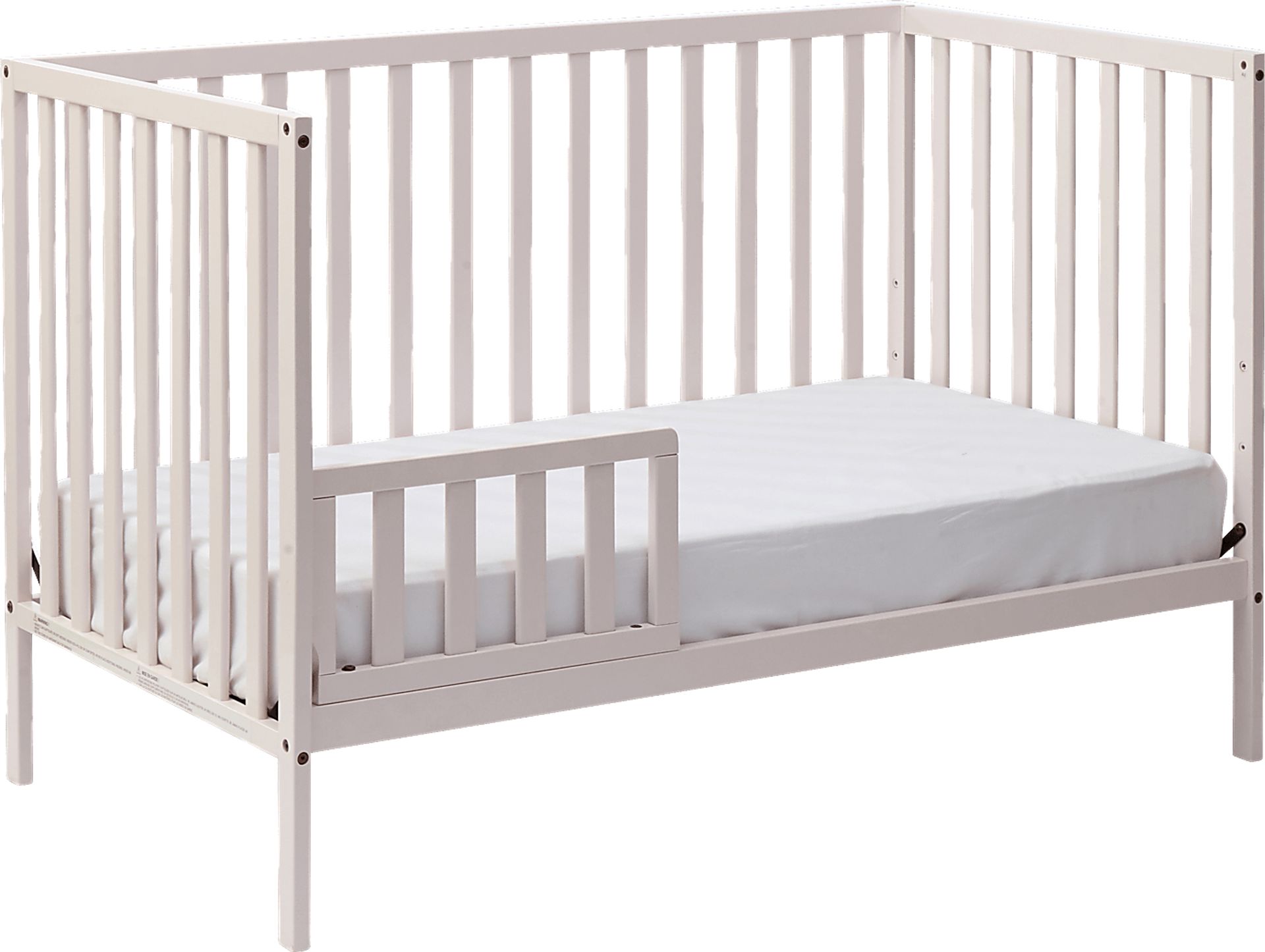 Kelby Cove Pink Convertible Crib - Image 4