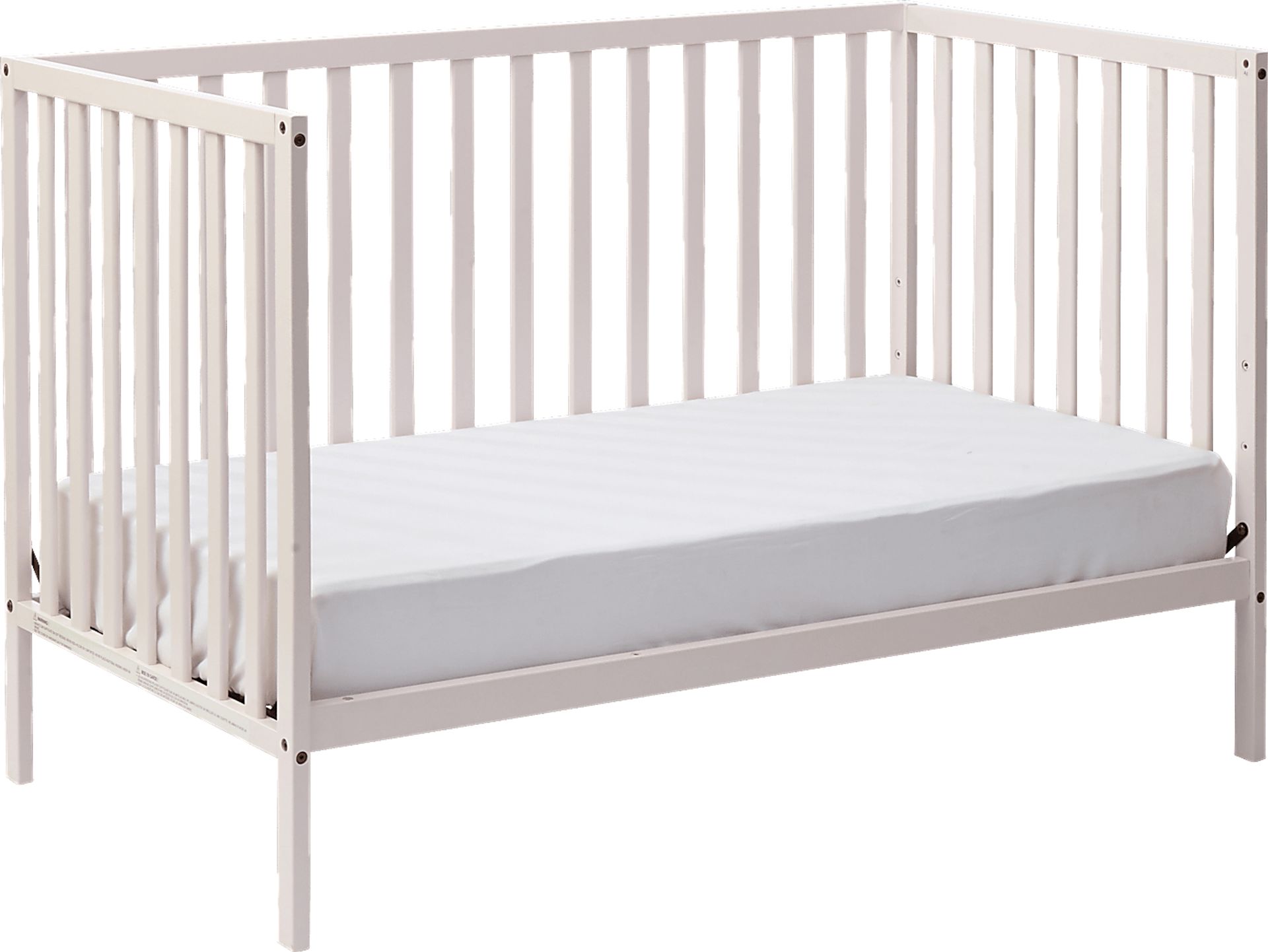 Kelby Cove Pink Convertible Crib - Image 6