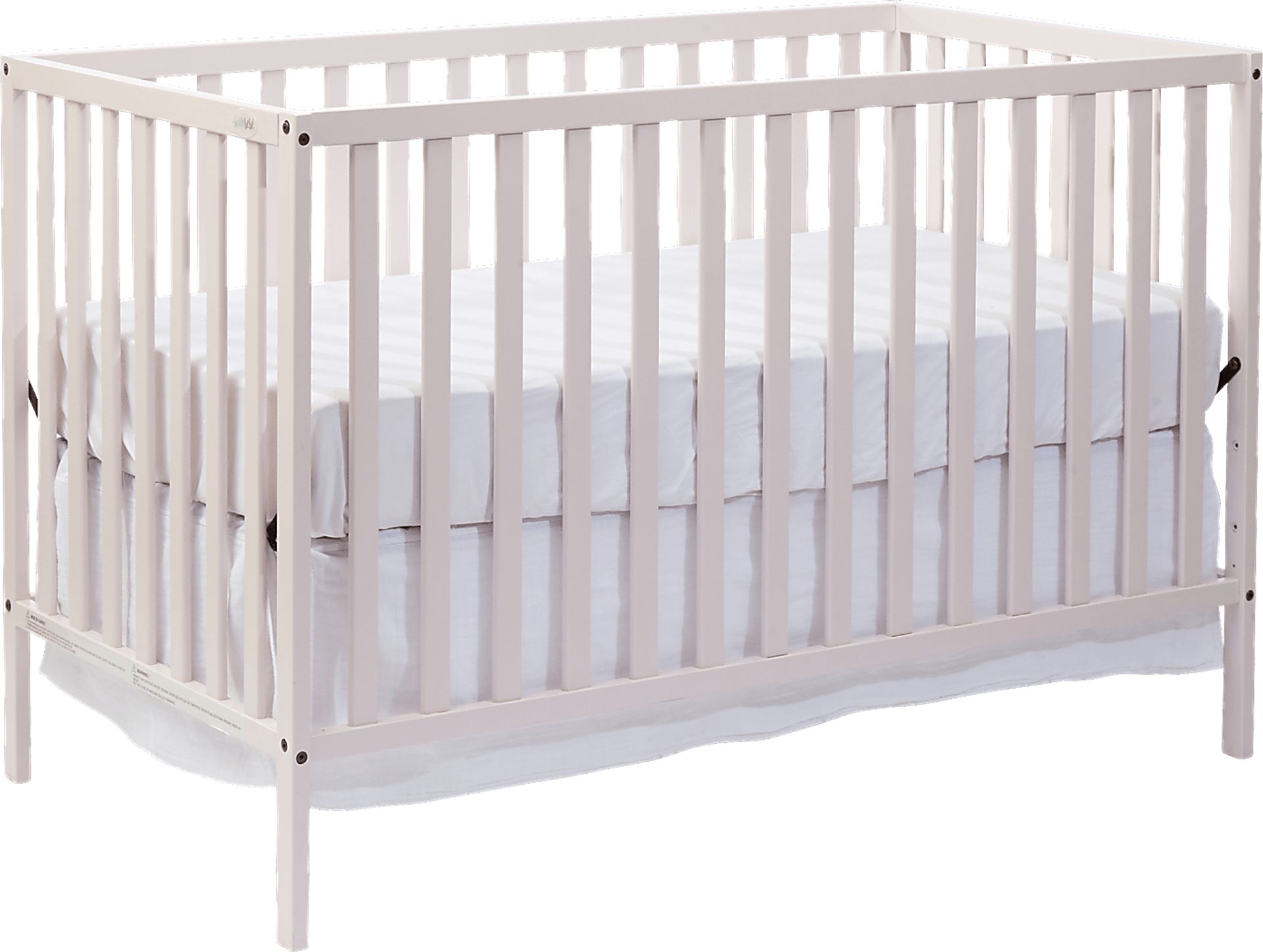 Kelby Cove Pink Convertible Crib - Image 1