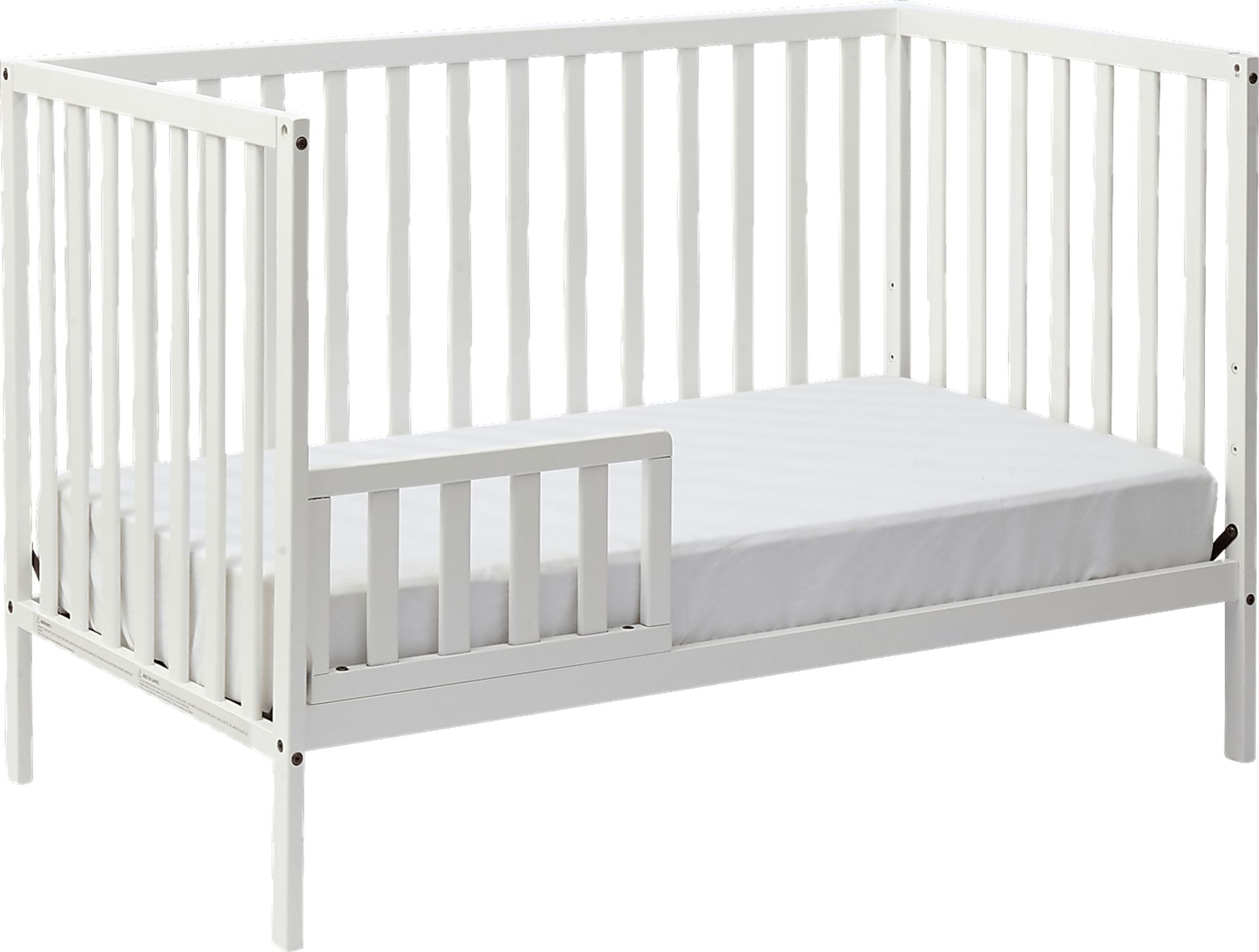 Kids Kelby Cove White Convertible Crib - Image 4