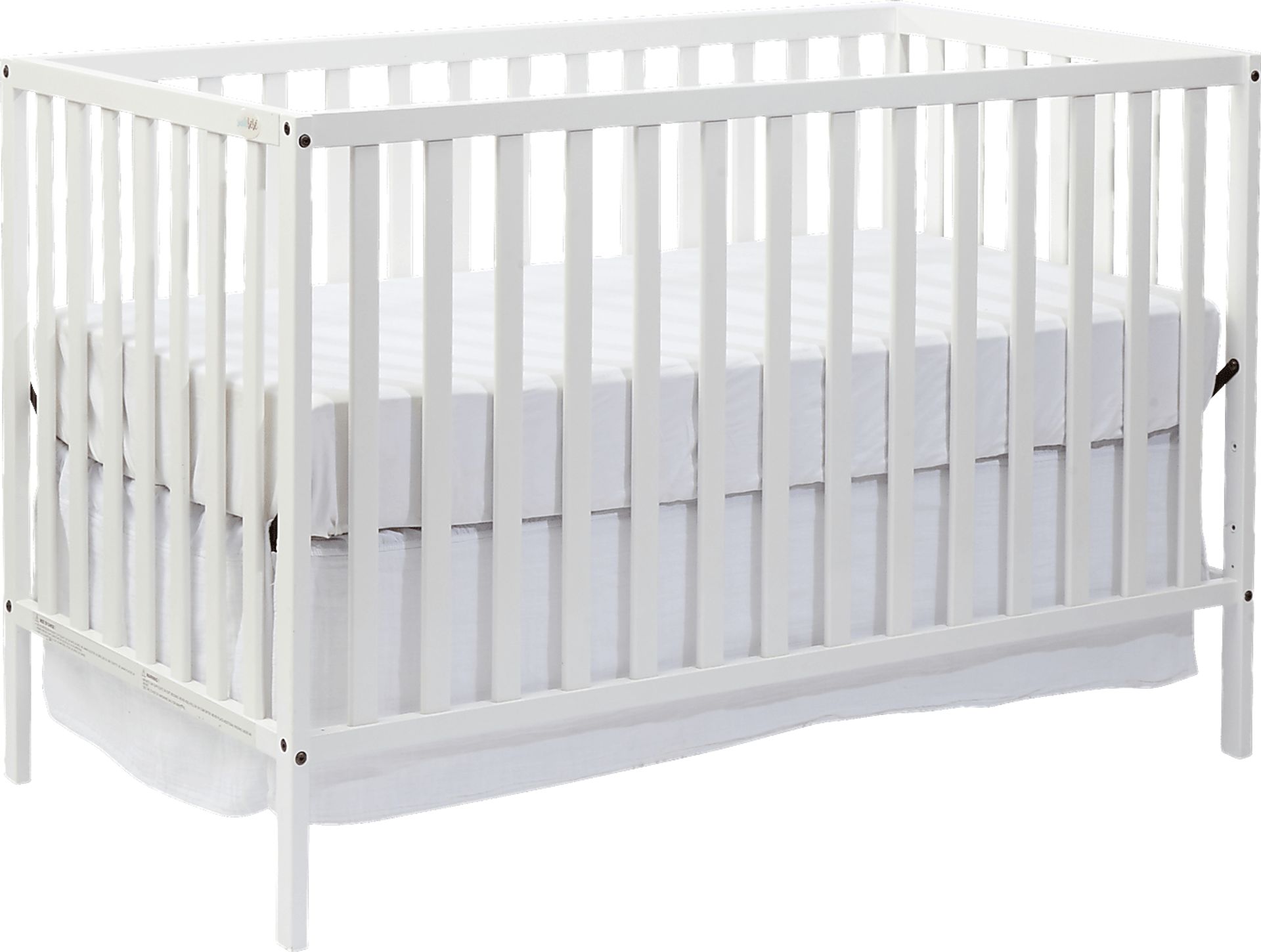 Kids Kelby Cove White Convertible Crib - Image 1