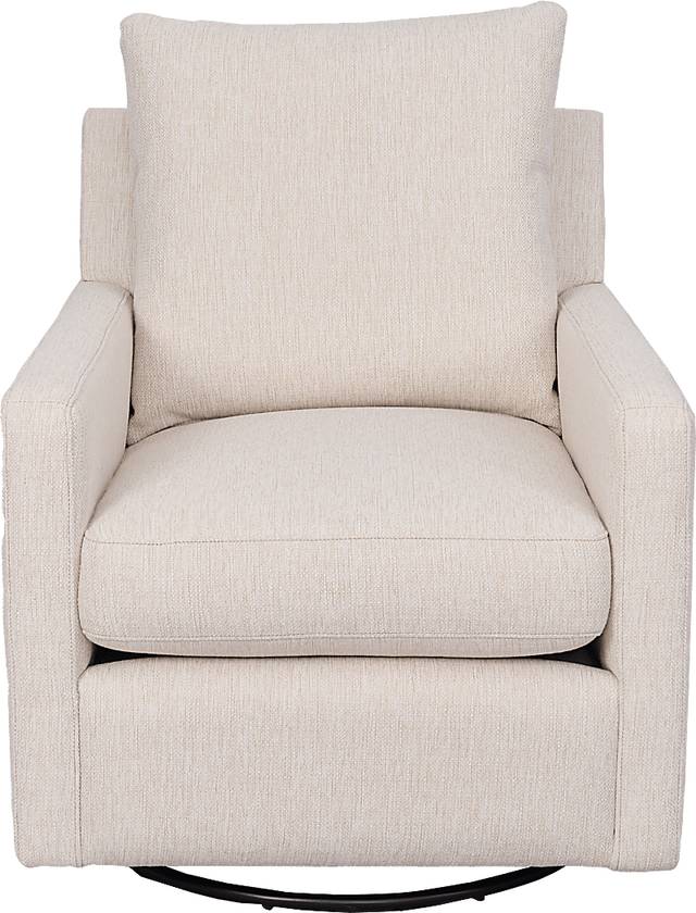 Kelfield Beige Swivel Chair - Thumbnail - Image 2