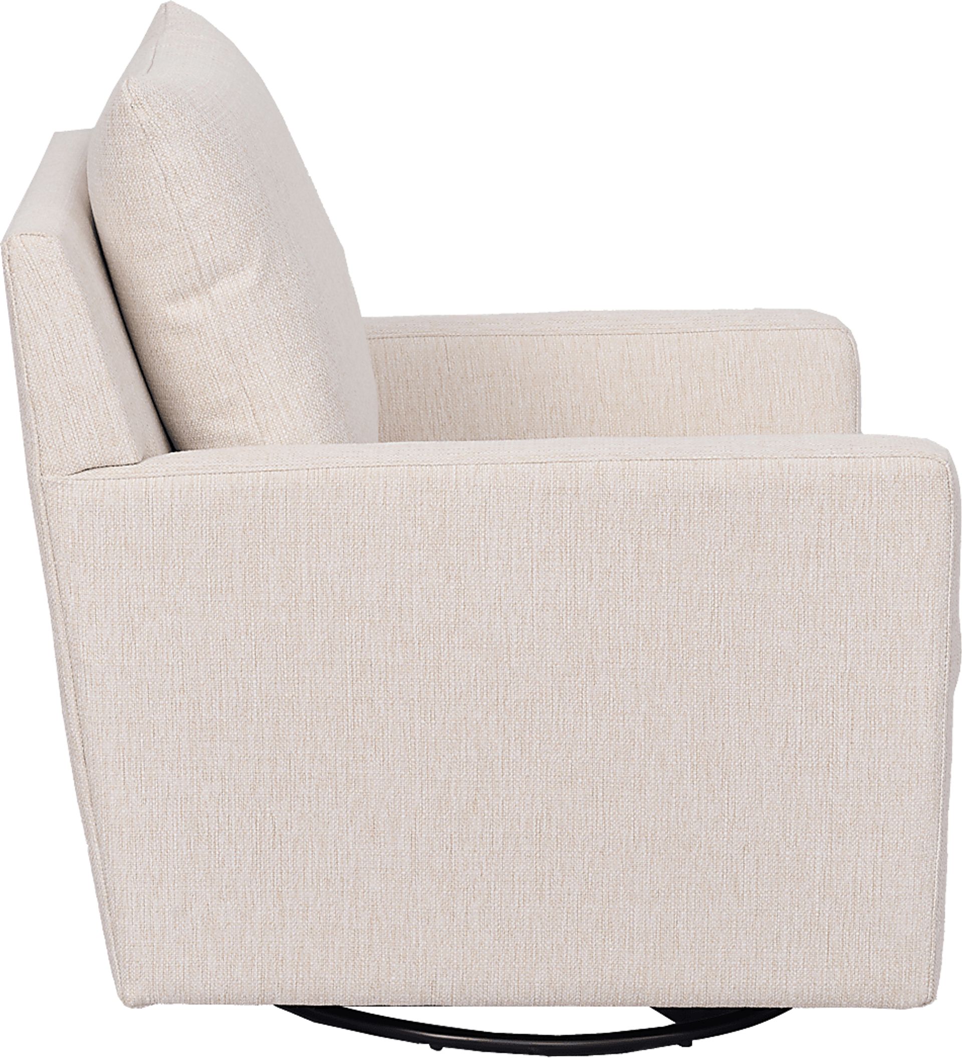 Kelfield Beige Swivel Chair - Image 3