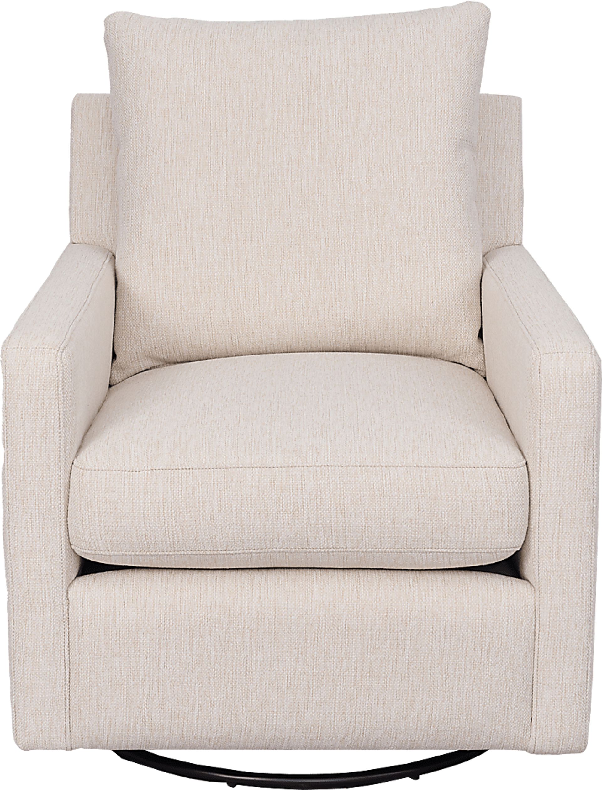 Kelfield Beige Swivel Chair - Image 2