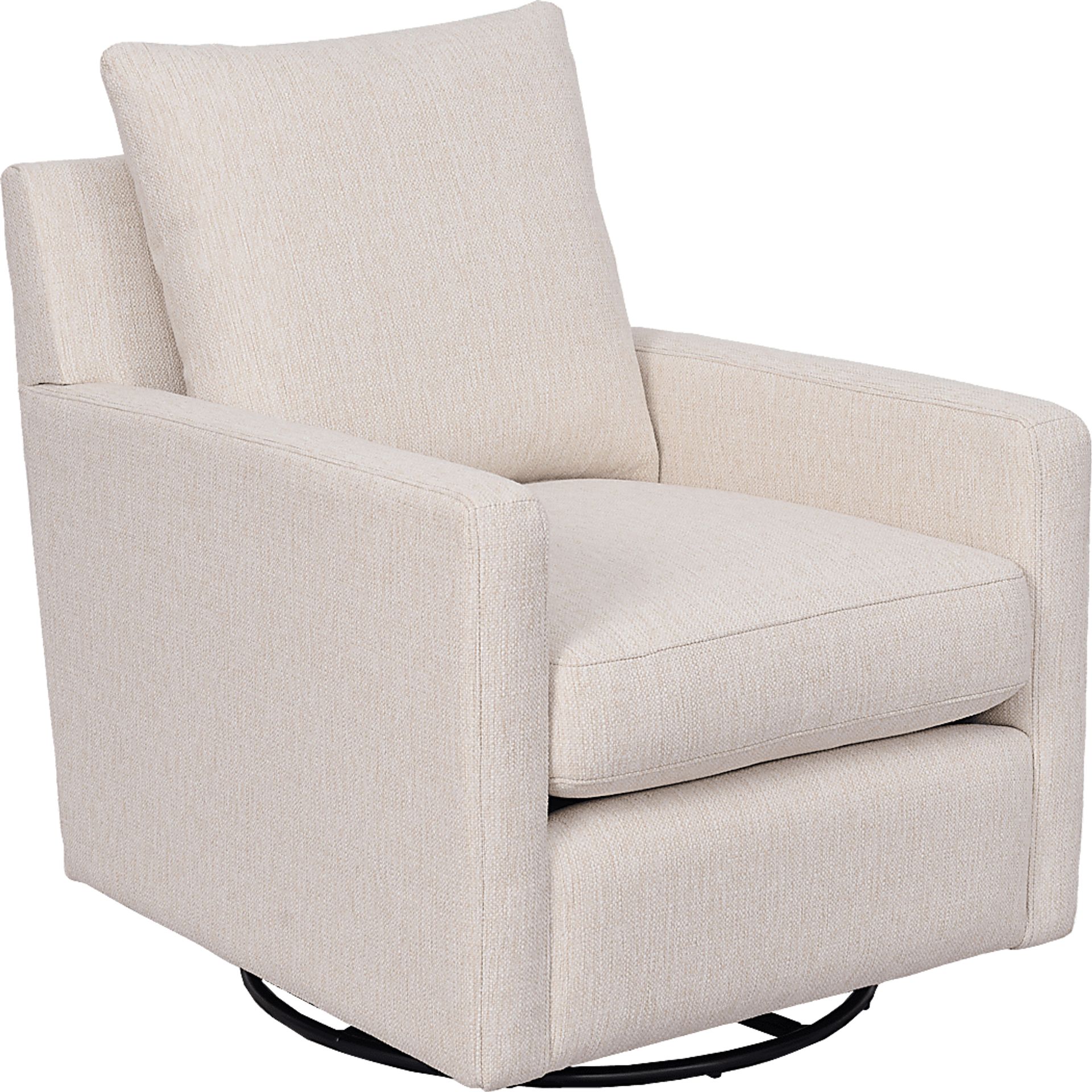 Kelfield Beige Swivel Chair - Image 1