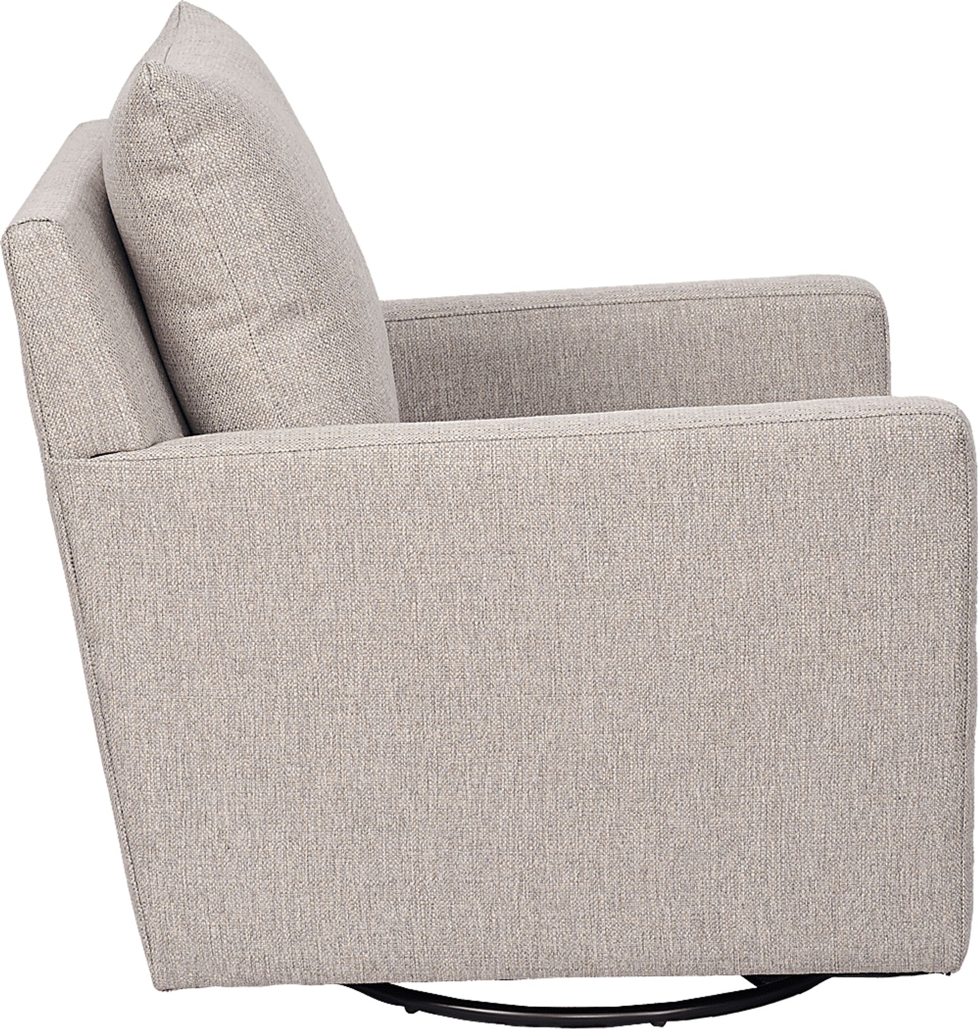 Kelfield Gray Swivel Chair - Image 3