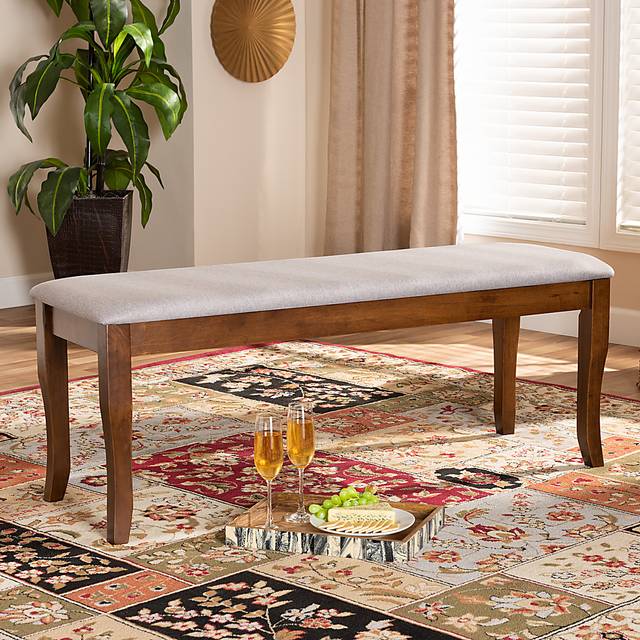 Kelland Walnut Bench - Thumbnail - Image 5