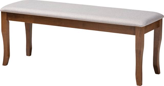 Kelland Walnut Bench - Thumbnail - Image 1