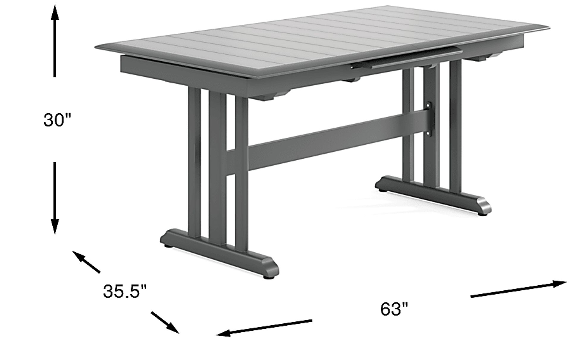 Dimension Image. Please refer to the Dimension Tab on this page for dimension details.