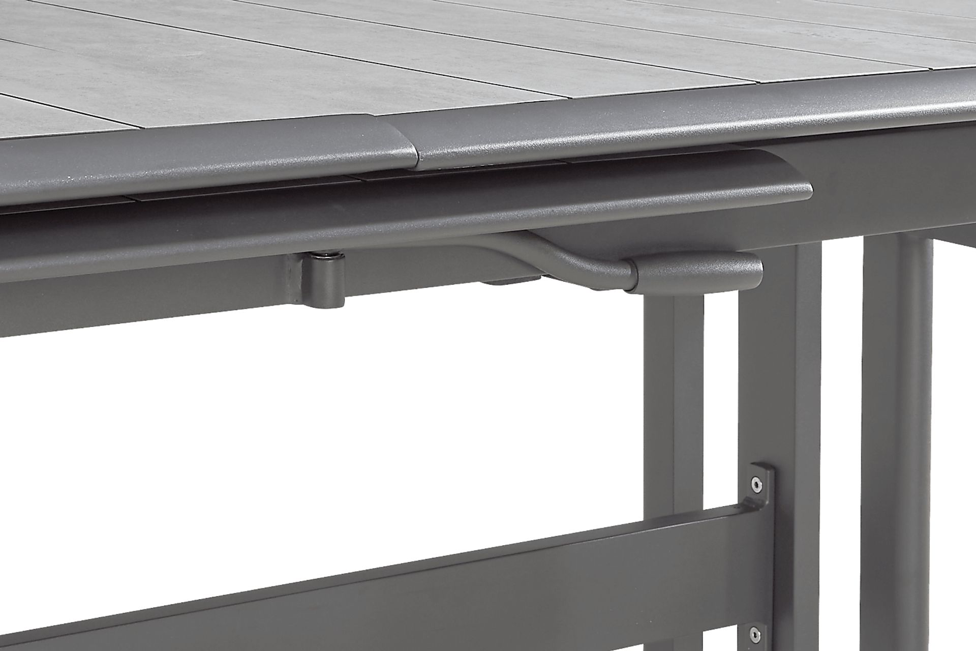 Kellen Charcoal Outdoor Dining Extension Table - Image 7