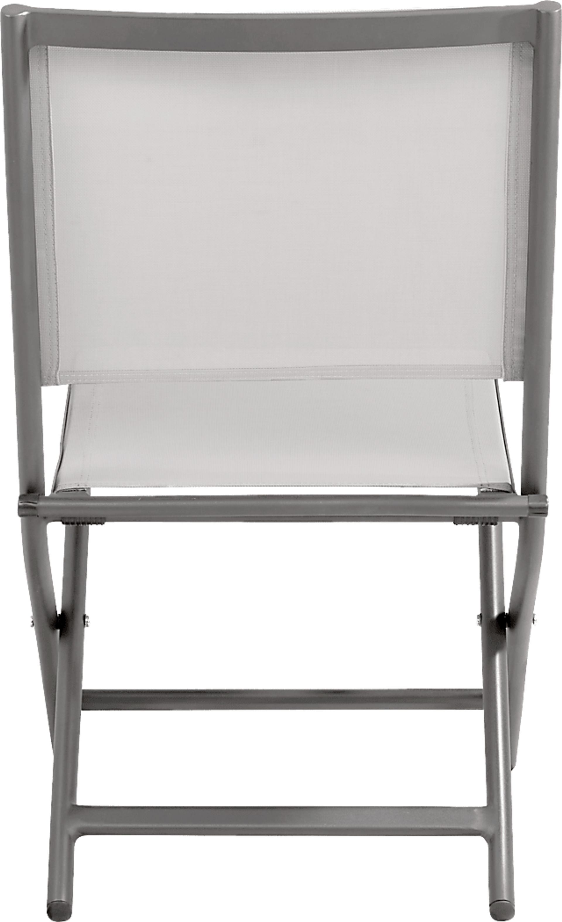 Kellen Charcoal 7 Pc Outdoor Extension Dining Set with Folding Chairs - Image 10