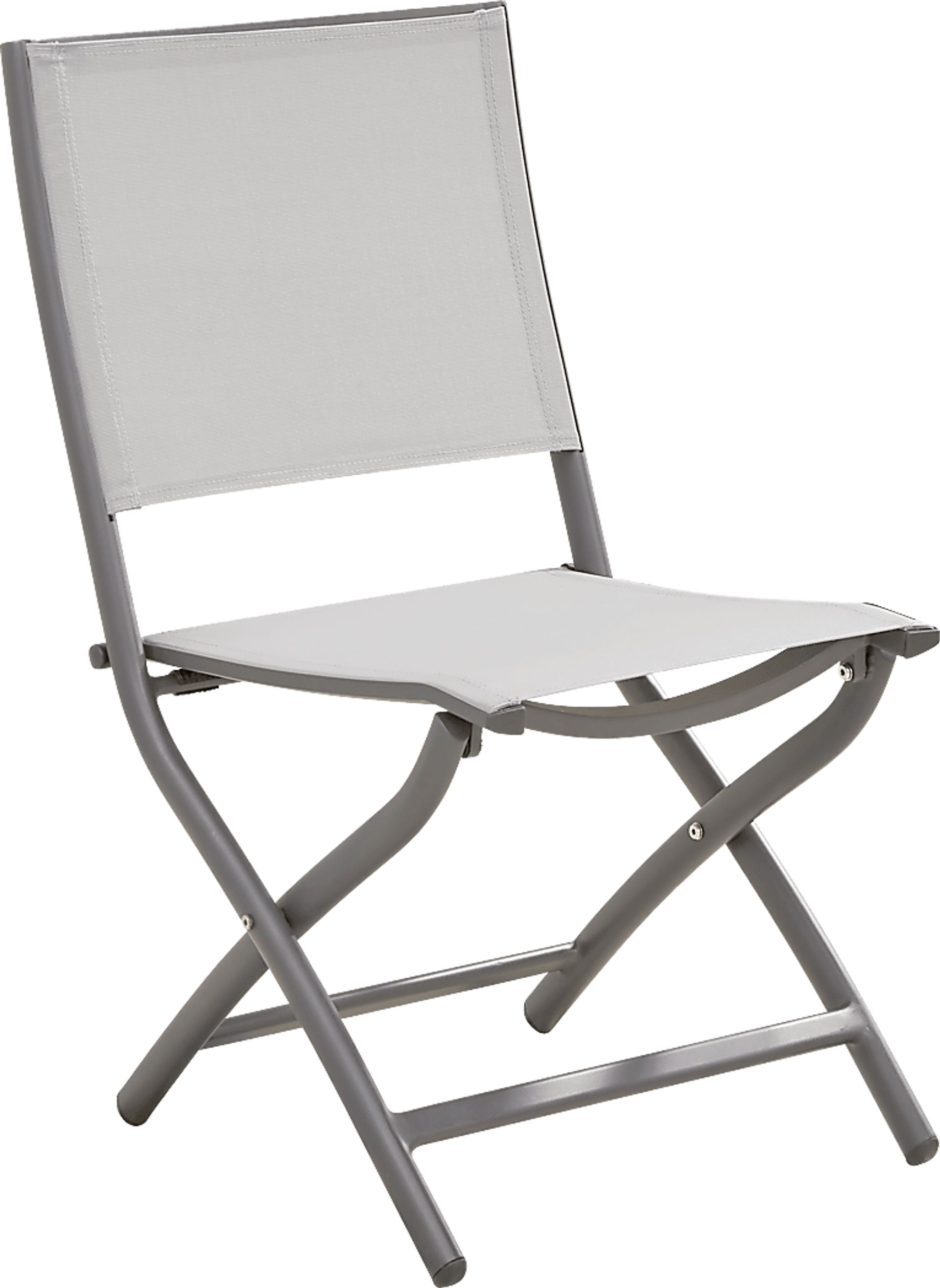 Kellen Charcoal 7 Pc Outdoor Extension Dining Set with Folding Chairs - Image 8