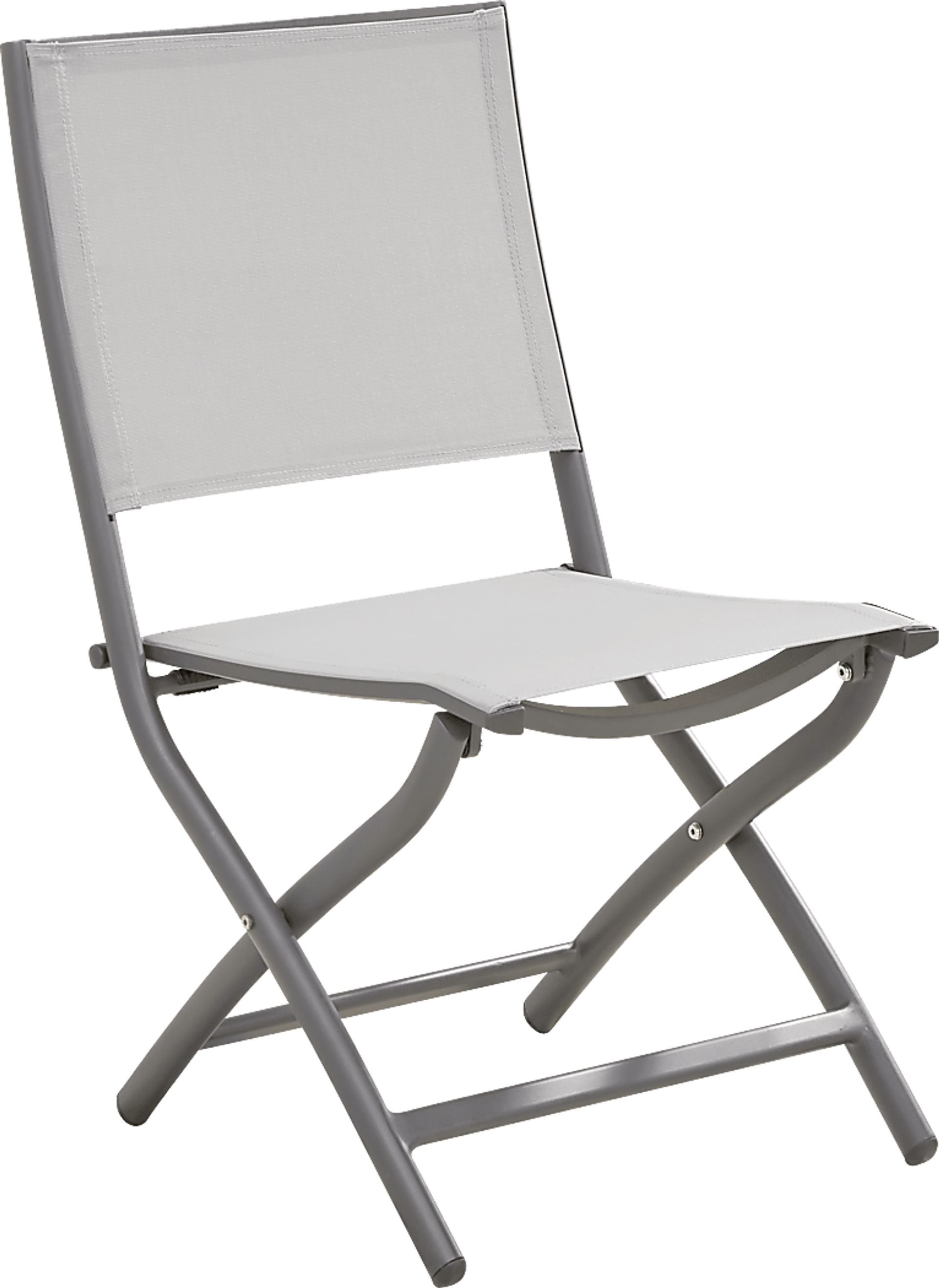 Kellen Charcoal 5 Pc Outdoor Extension Dining Set with Folding Chairs - Image 8