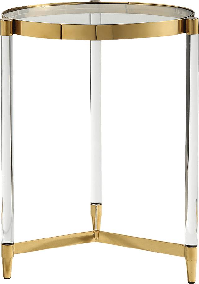 Kelliana Gold Accent Table - Thumbnail - Image 2