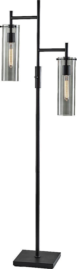Kellingrew Hills Black Tree Floor Lamp