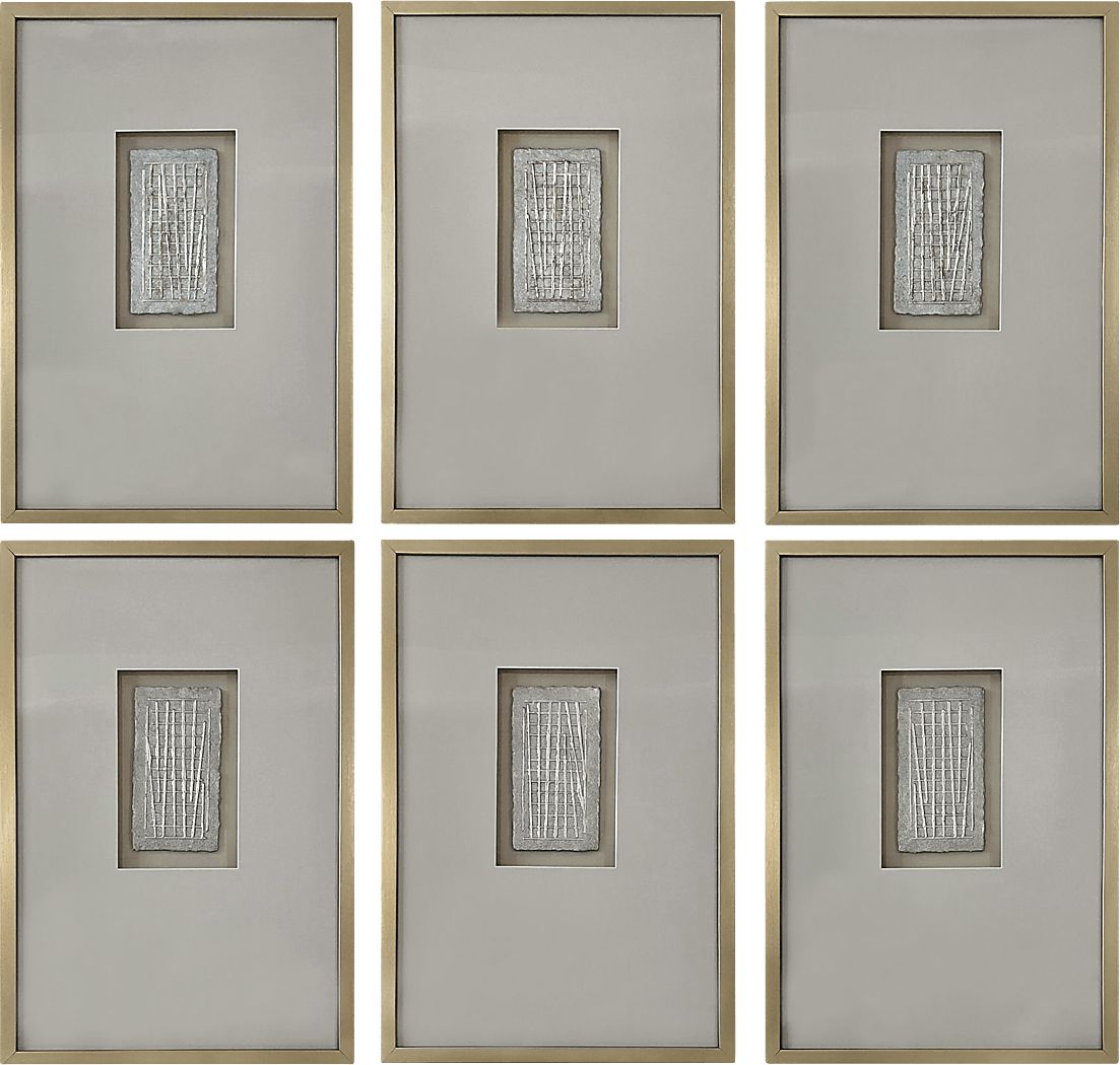 Kelliwood Brown Artwork, Set of 6