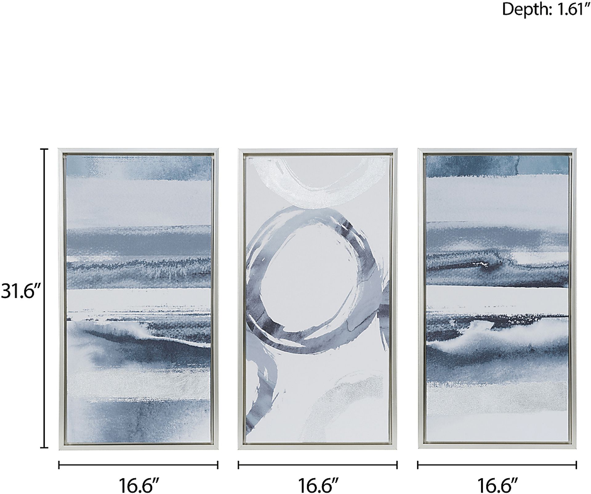 Kelloch Gray Artwork, Set of 3 - Image 2