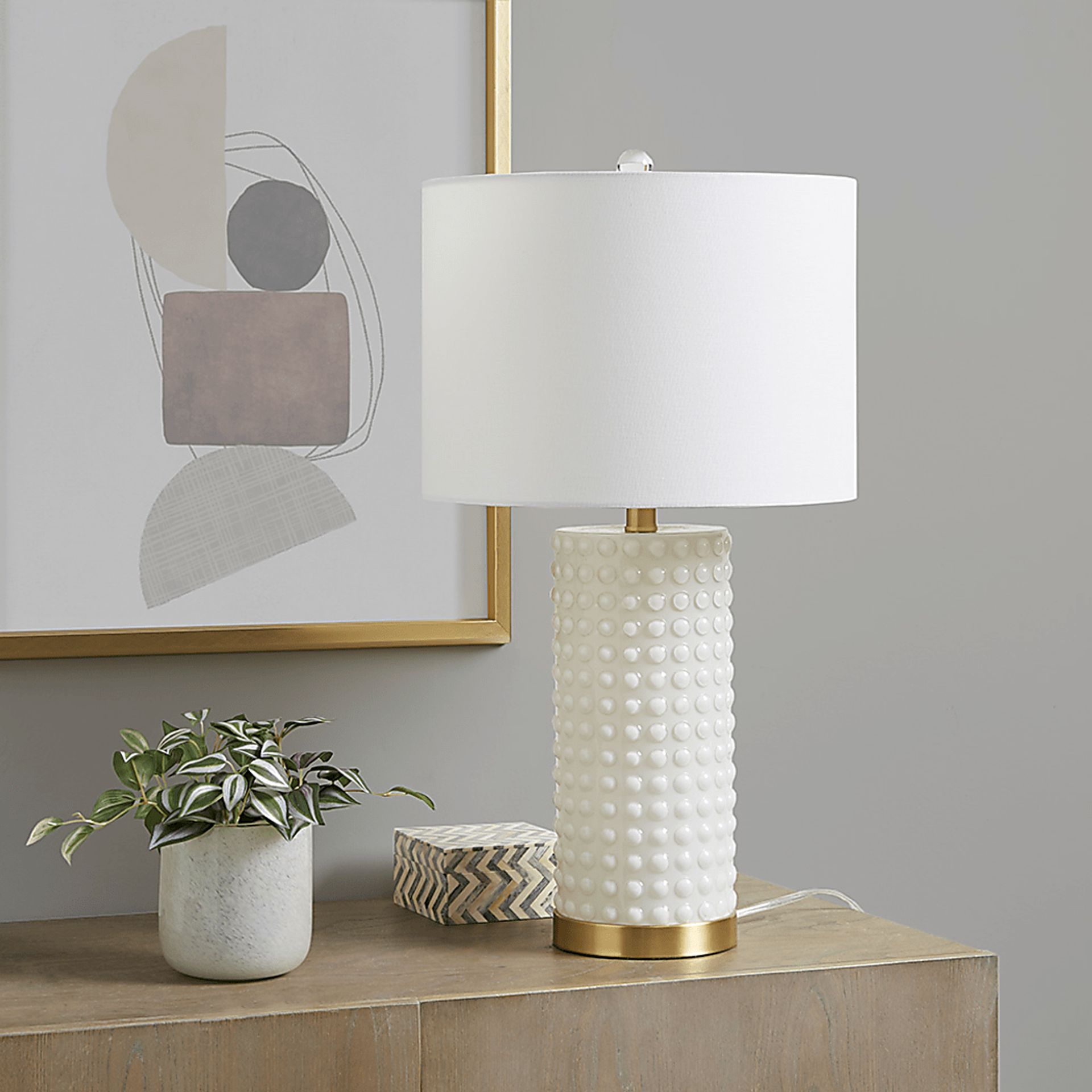 Kellyman Way White Lamp - Image 2