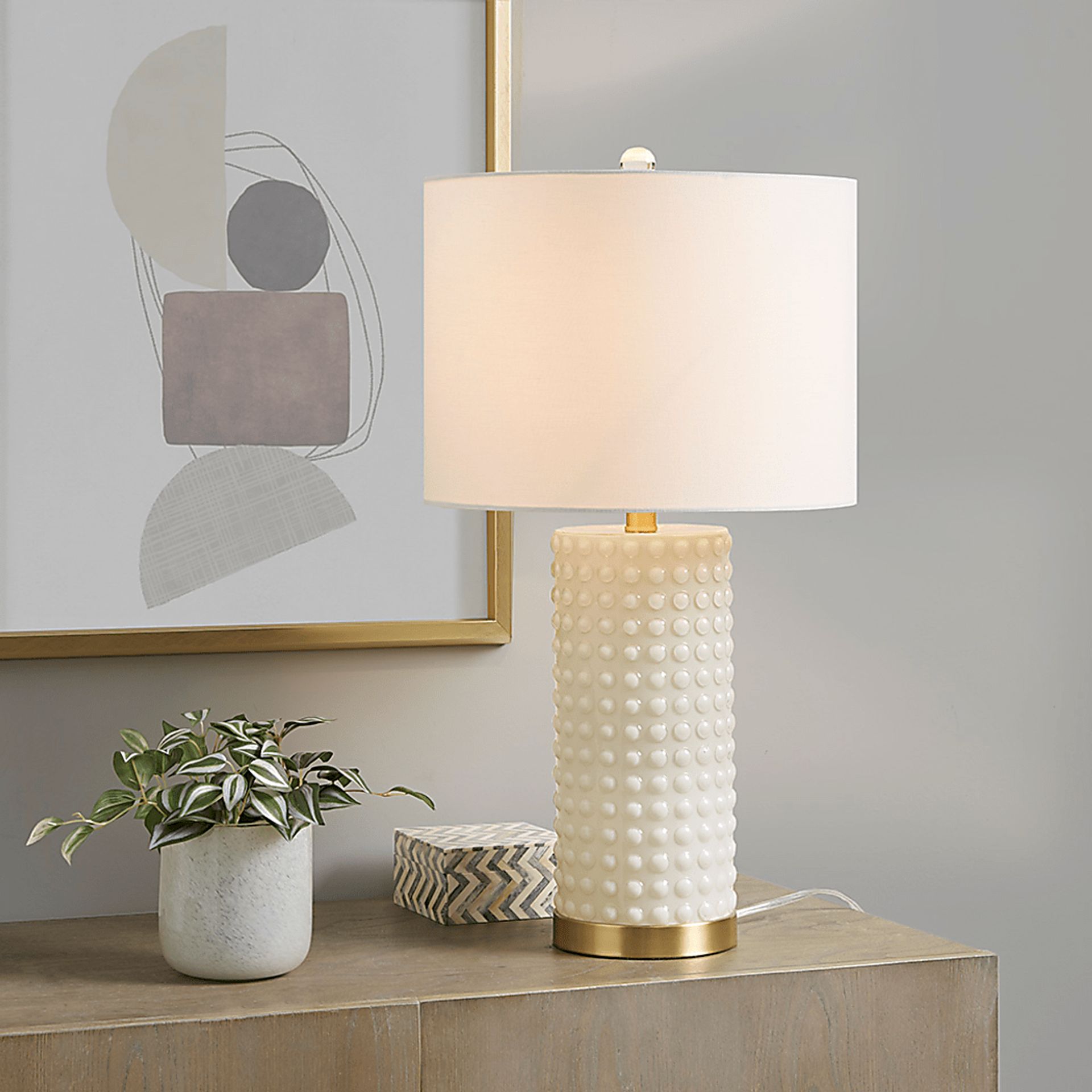 Kellyman Way White Lamp - Image 4