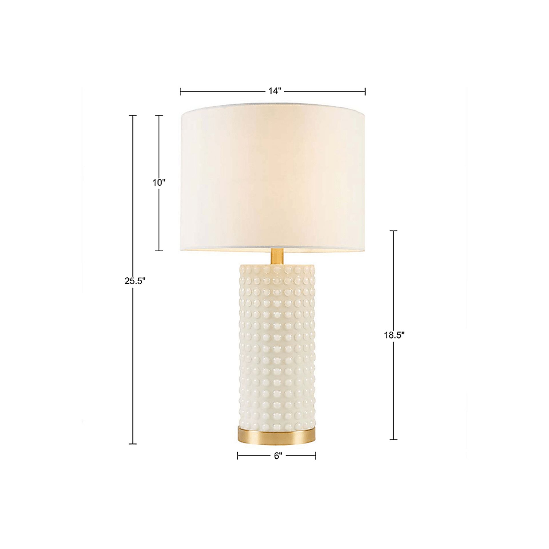 Kellyman Way White Lamp - Image 5