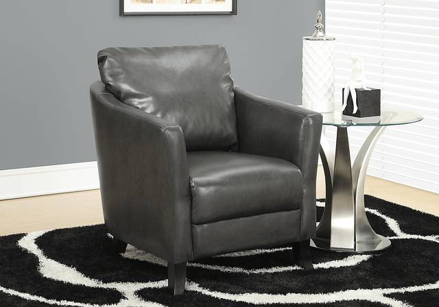 Kelman Gray Accent Chair - Thumbnail - Image 2