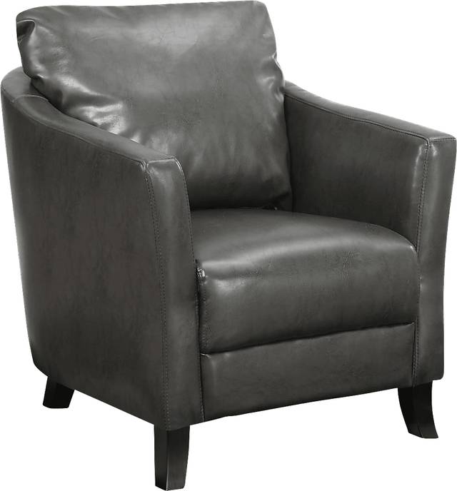 Kelman Gray Accent Chair - Thumbnail - Image 1