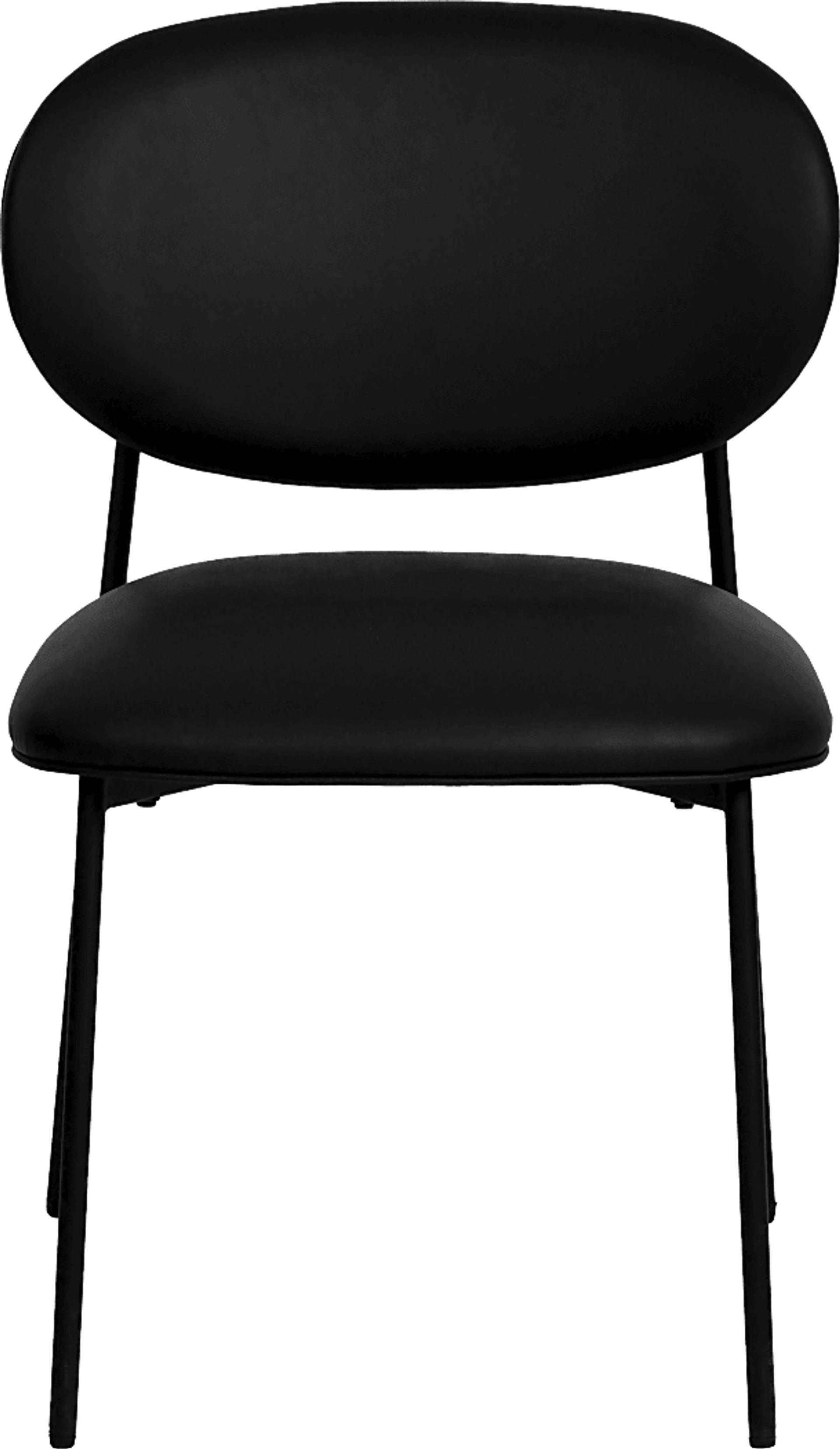 Keloba I Black Side Chair, Set of 2 - Image 4