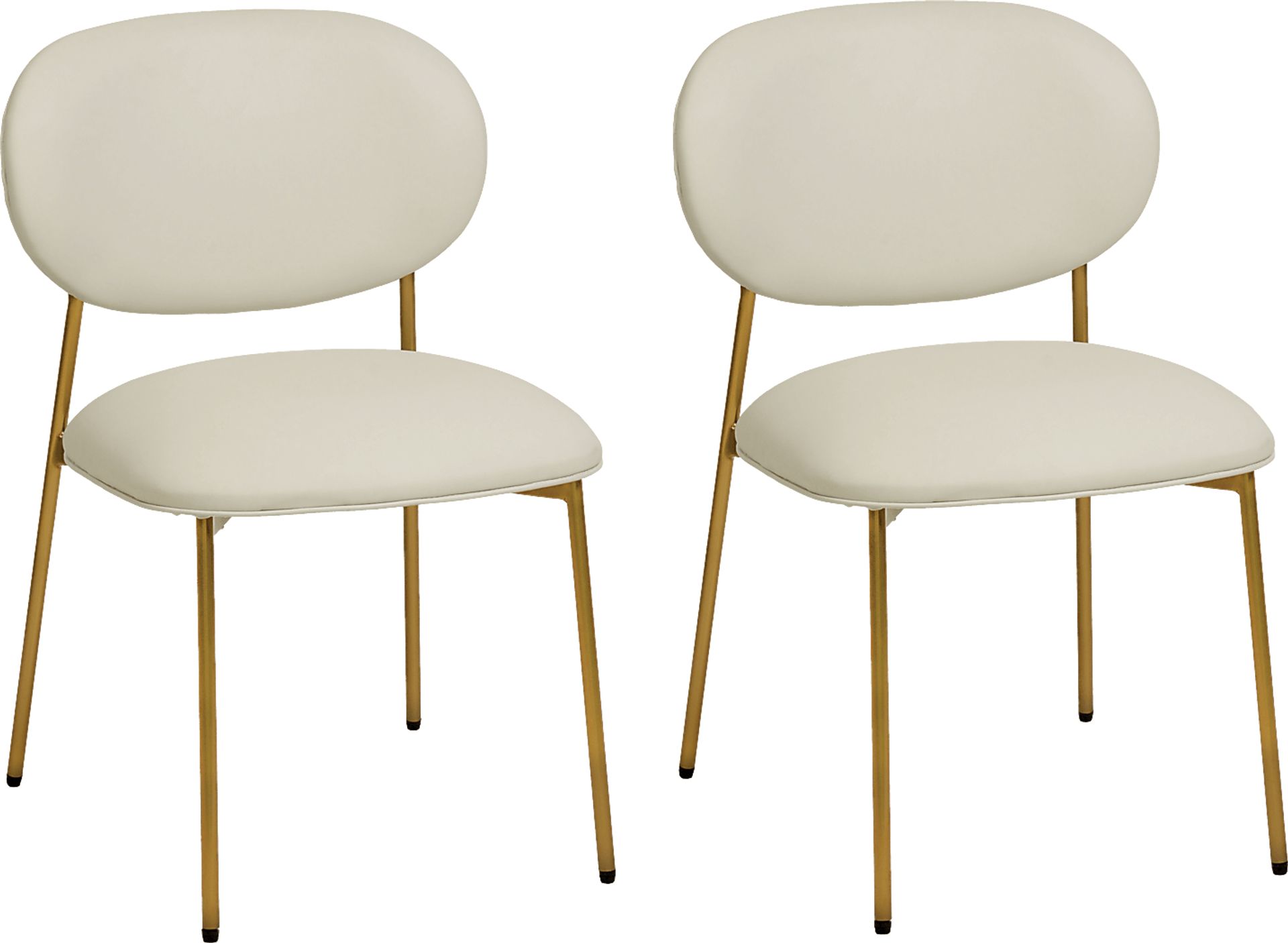 Keloba II Cream Side Chair, Set of 2 - Image 1