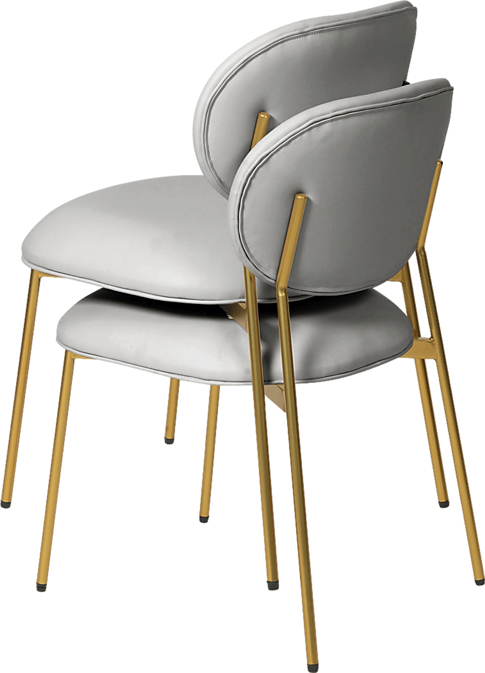 Keloba II Gray Side Chair, Set of 2 - Image 5